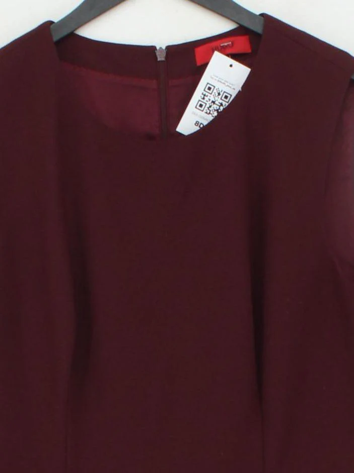 Hugo Boss Bodycon Midi Dress in Red - Image 3