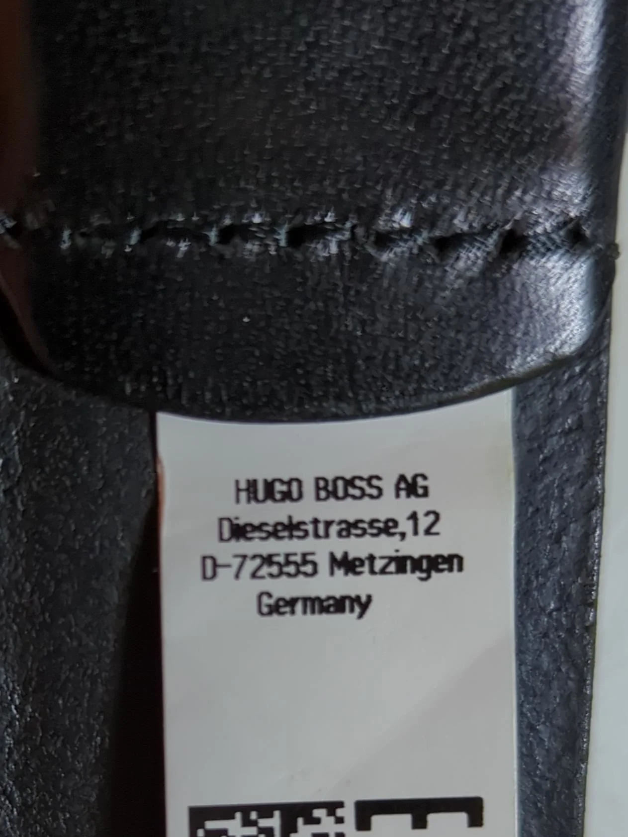 Hugo Boss Men's Belt M Black 100% Leather Dress Belt - Image 5