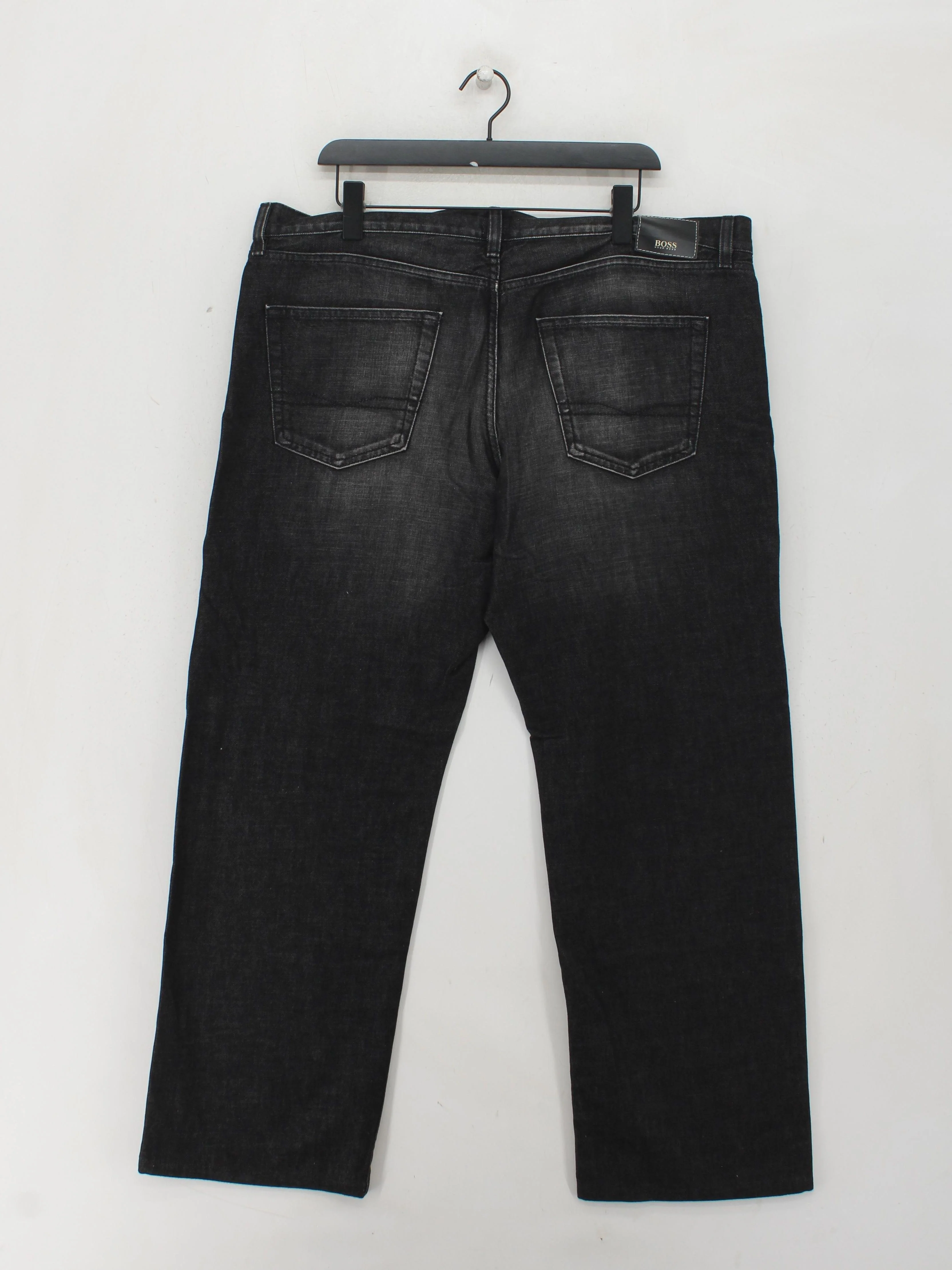 Hugo Boss Men's Jeans XXL Black 100% Cotton Straight - Image 2