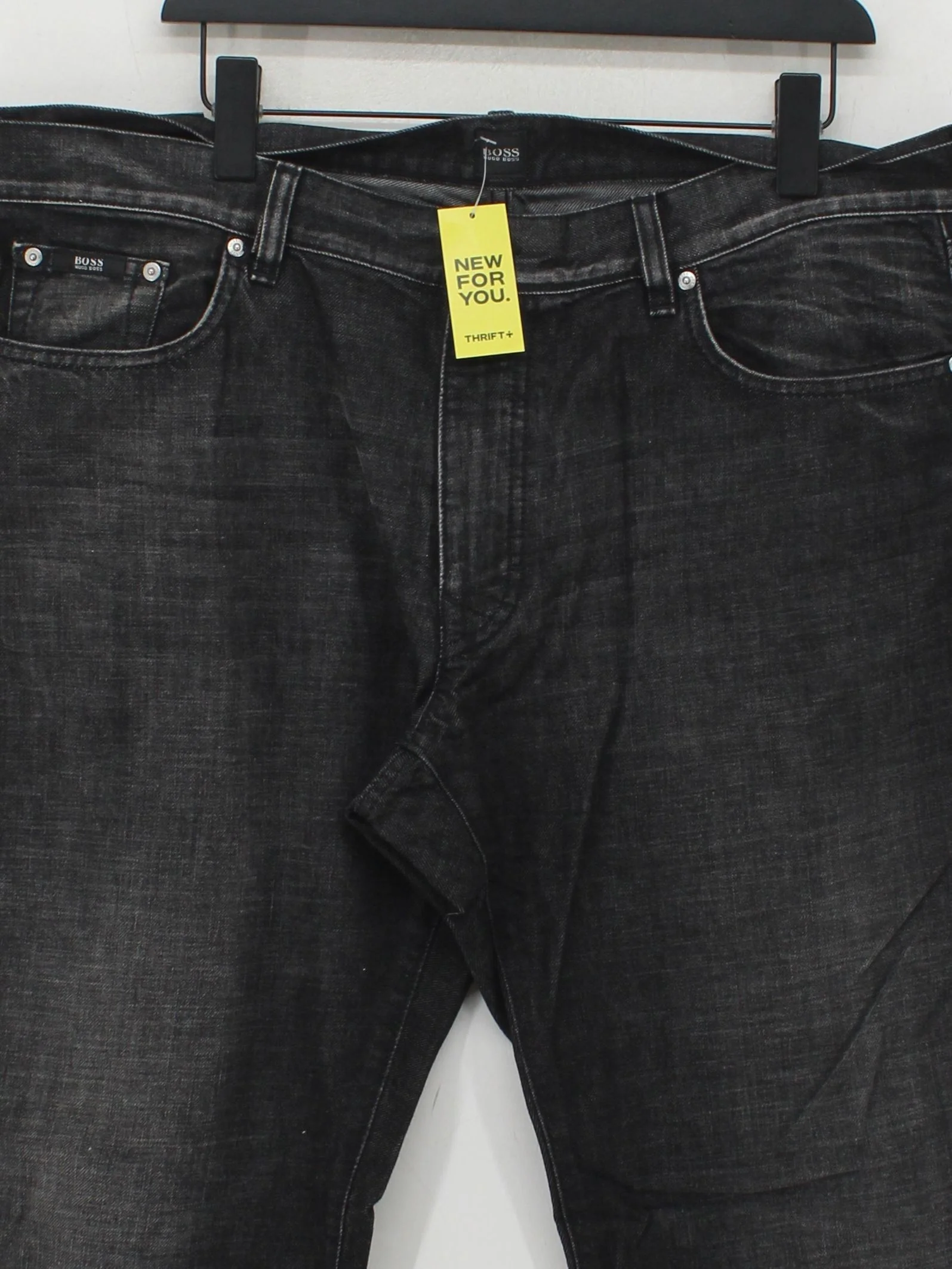 Hugo Boss Men's Jeans XXL Black 100% Cotton Straight - Image 3