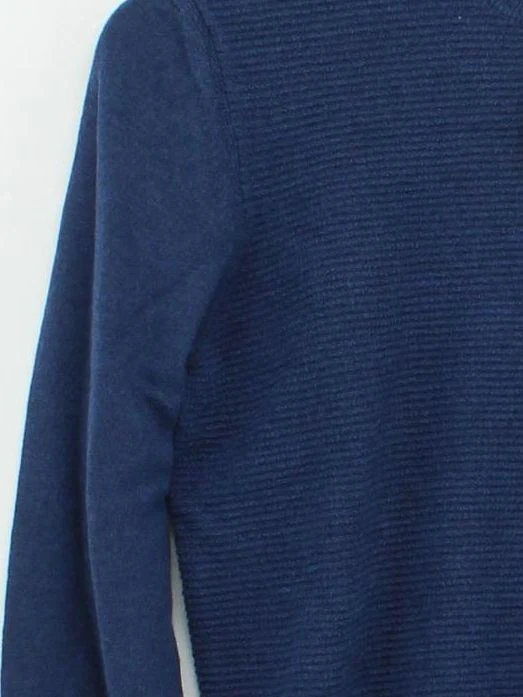 Hugo Boss Men's Jumper XL Blue 100% Other Crew Neck Pullover - Image 4
