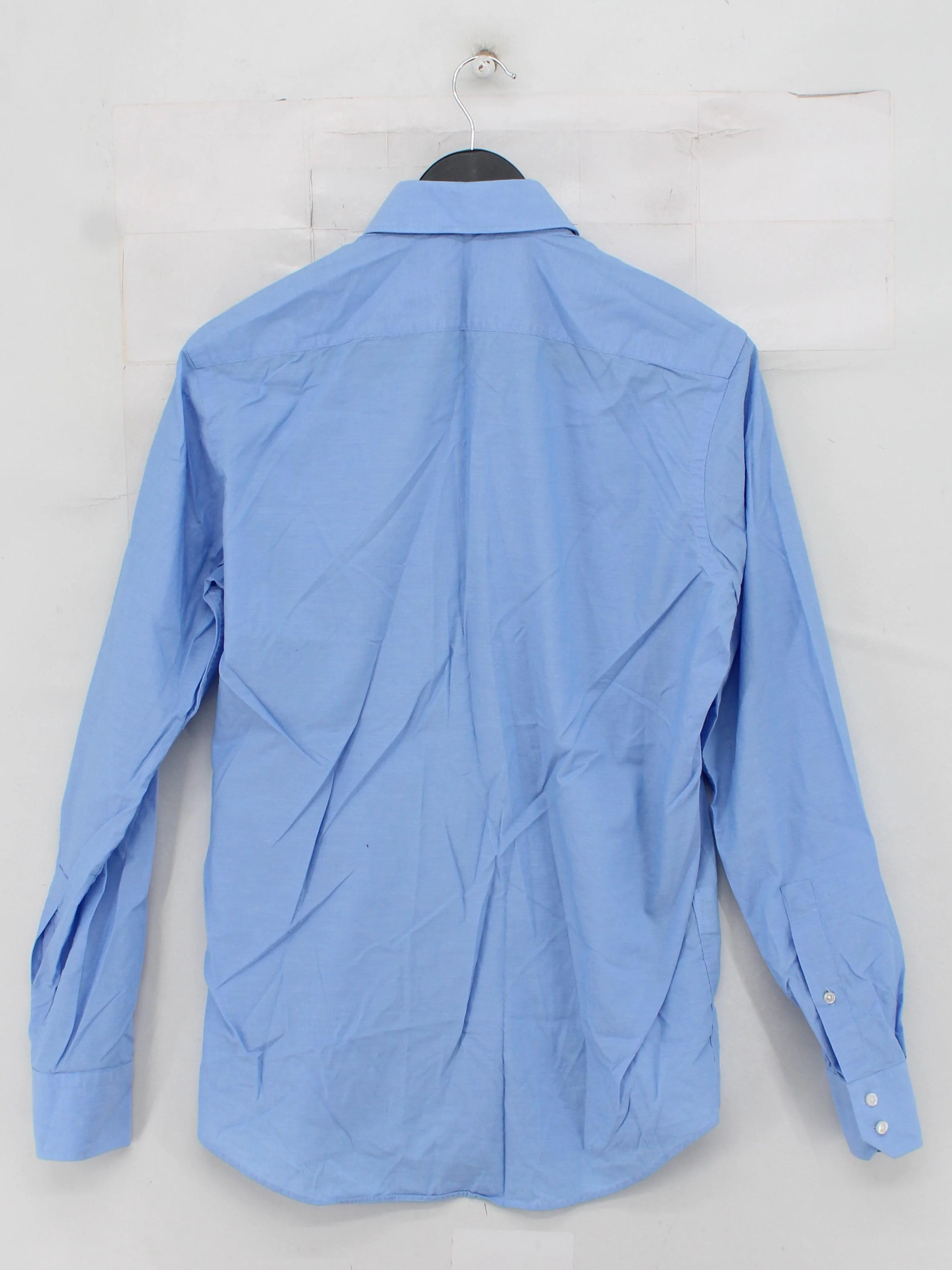 Hugo Boss Men's Shirt Chest: 38 in Blue 100% Cotton Basic - Image 2