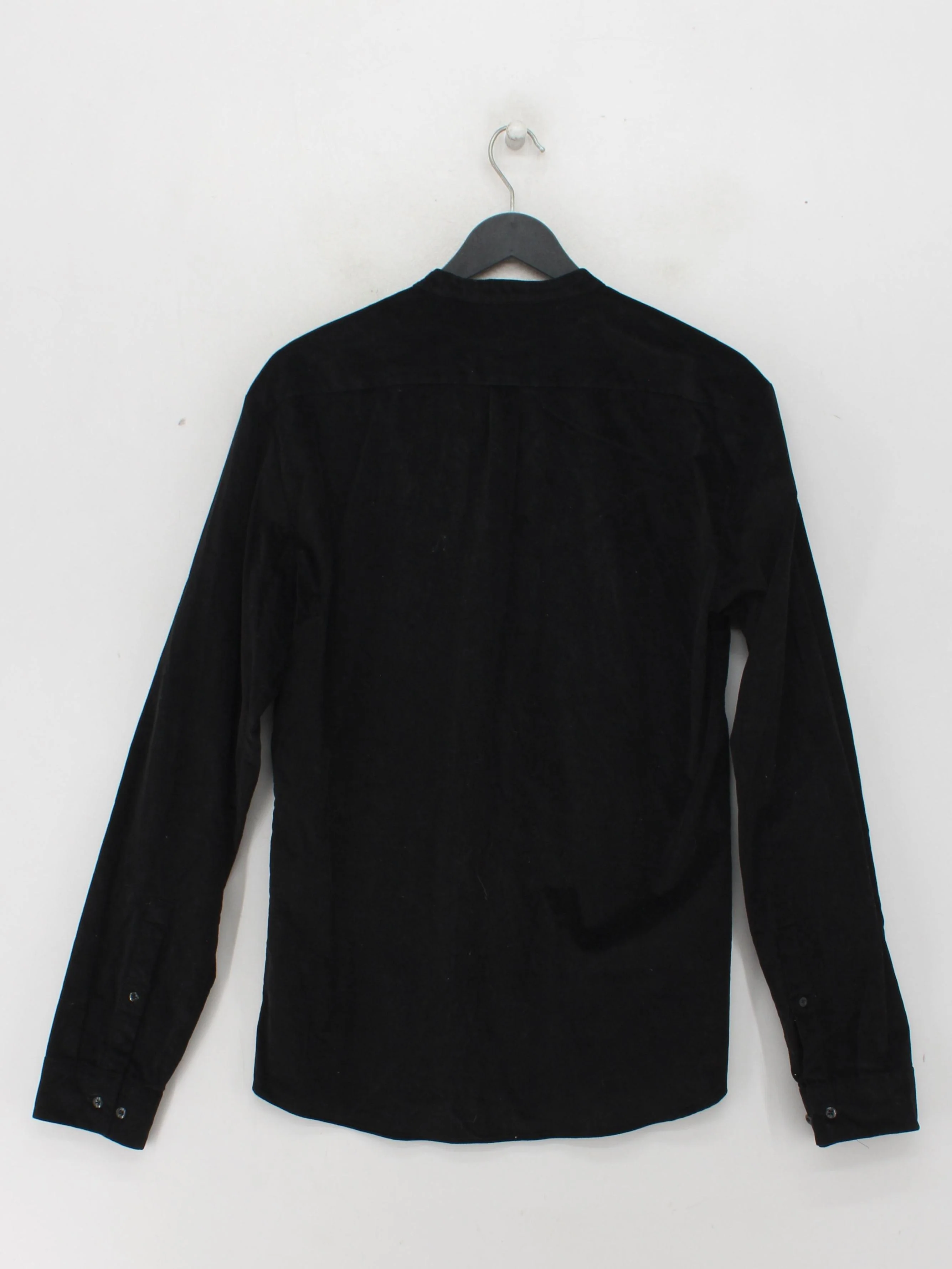 Hugo Boss Men's Shirt M Black Cotton with Elastane Basic - Image 2
