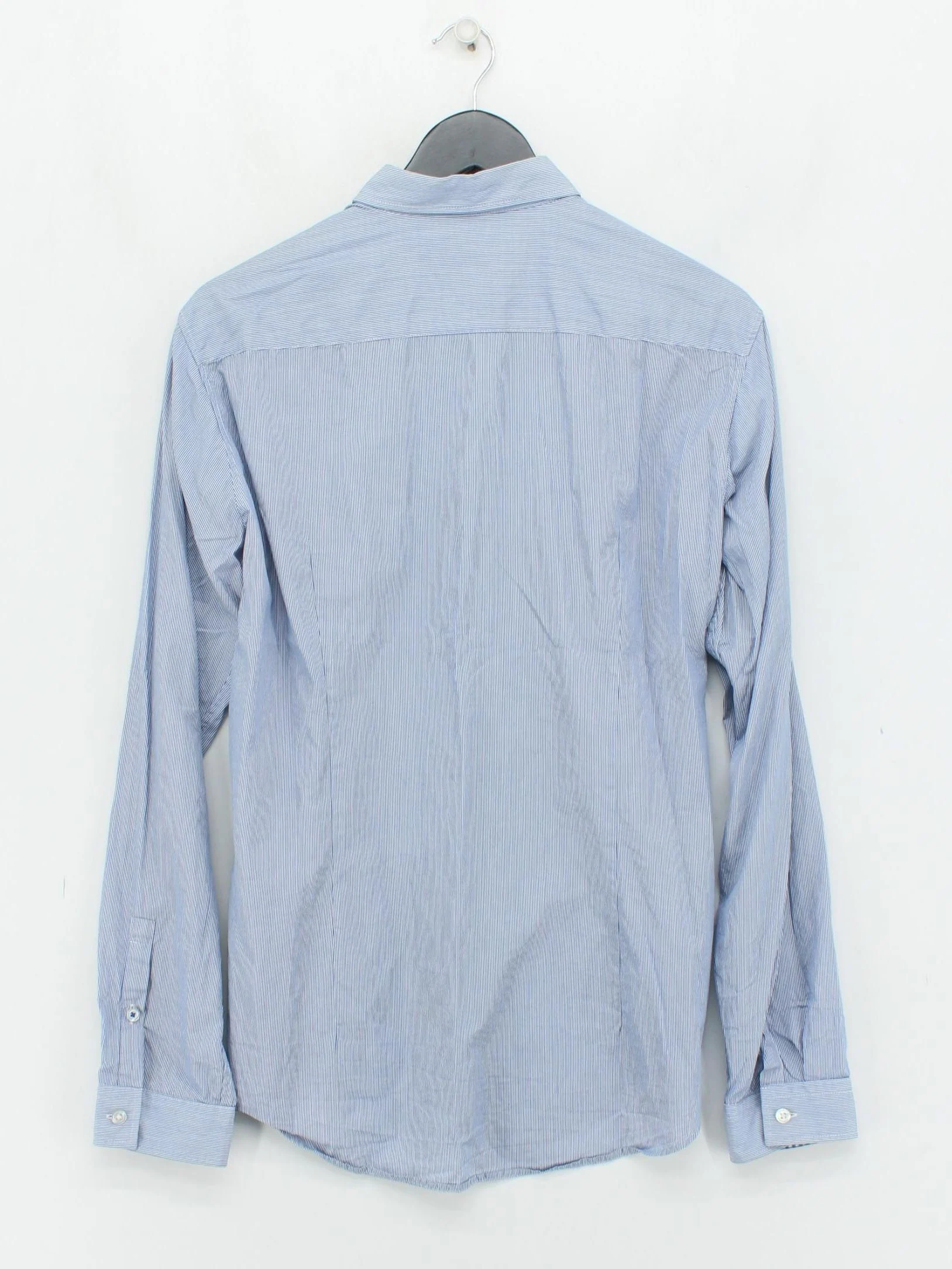 Hugo Boss Men's Shirt M Blue 100% Cotton Basic - Image 2