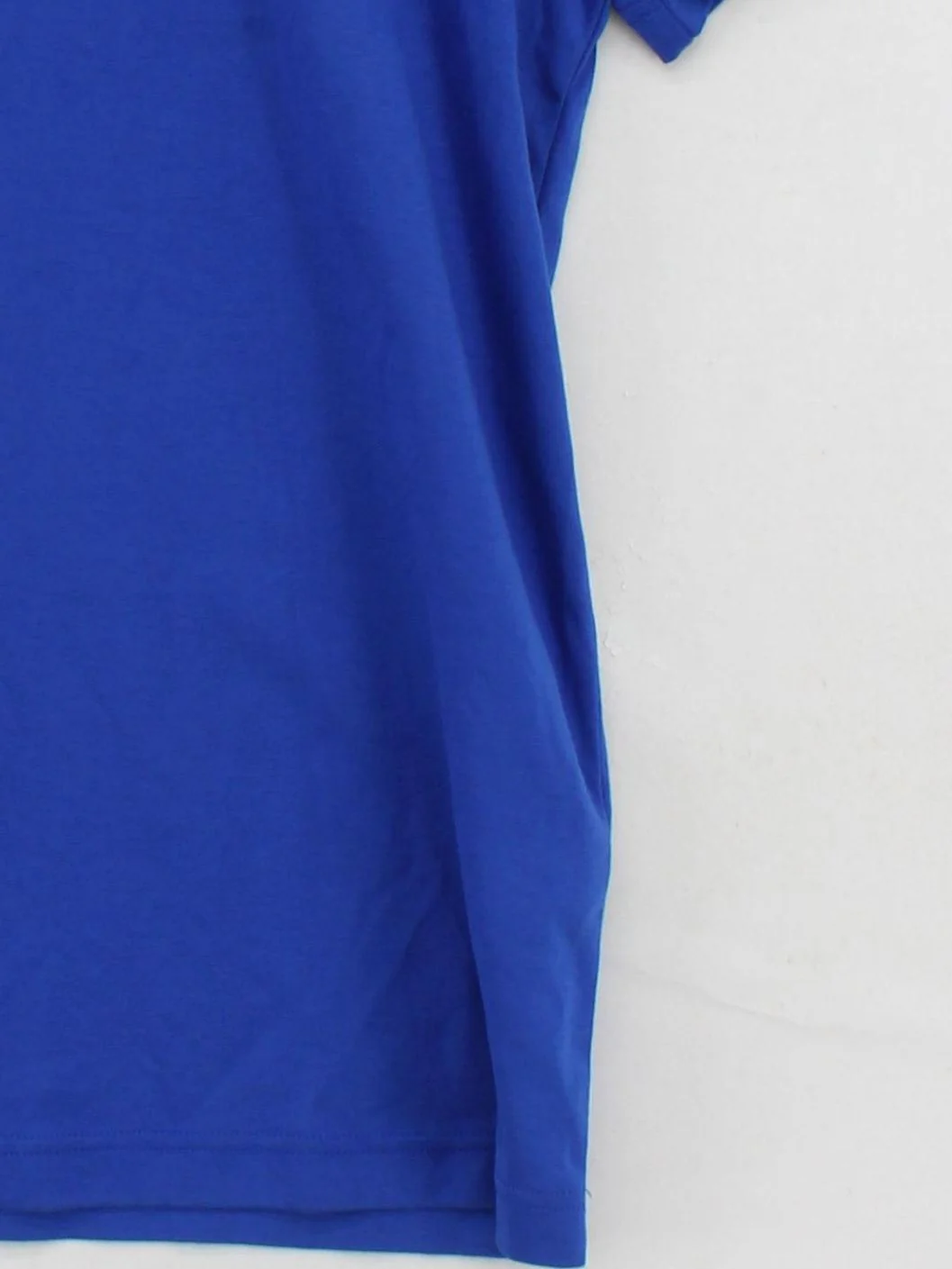 Hugo Boss Men's T-Shirt L Blue Graphic Cotton with Elastane Basic - Image 4