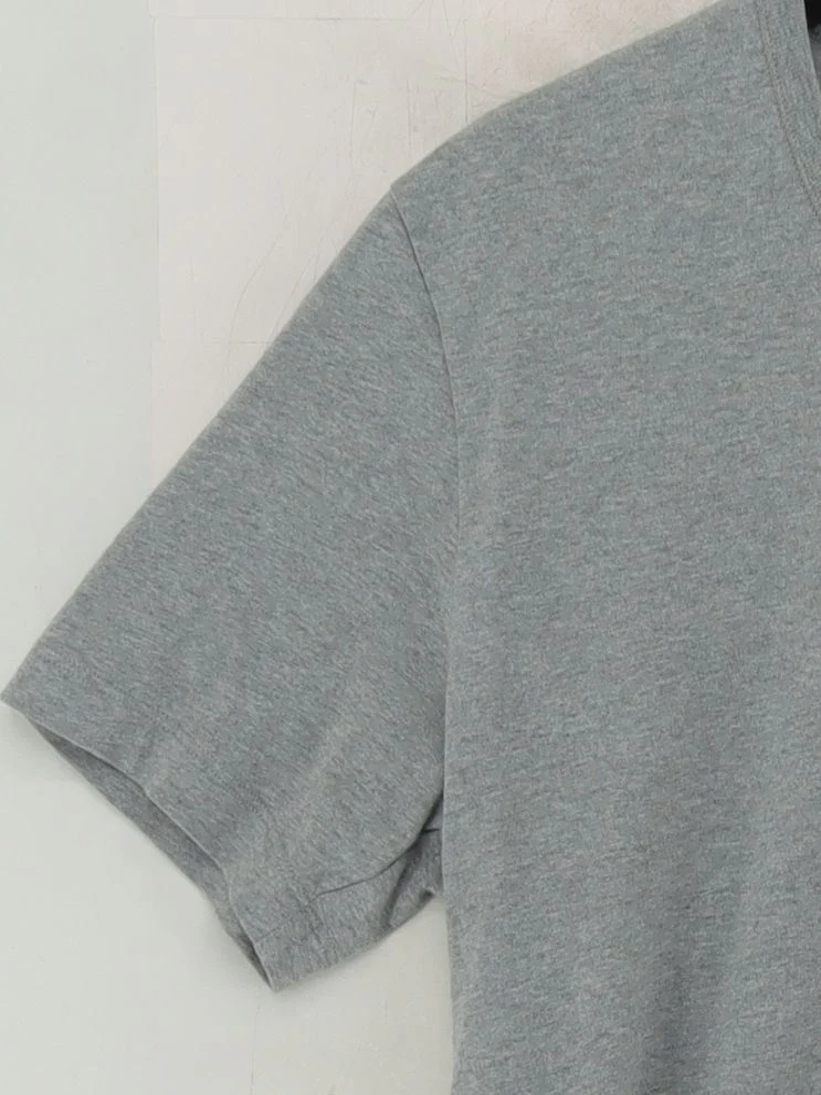 Hugo Boss Men's T-Shirt M Grey 100% Cotton Basic - Image 4