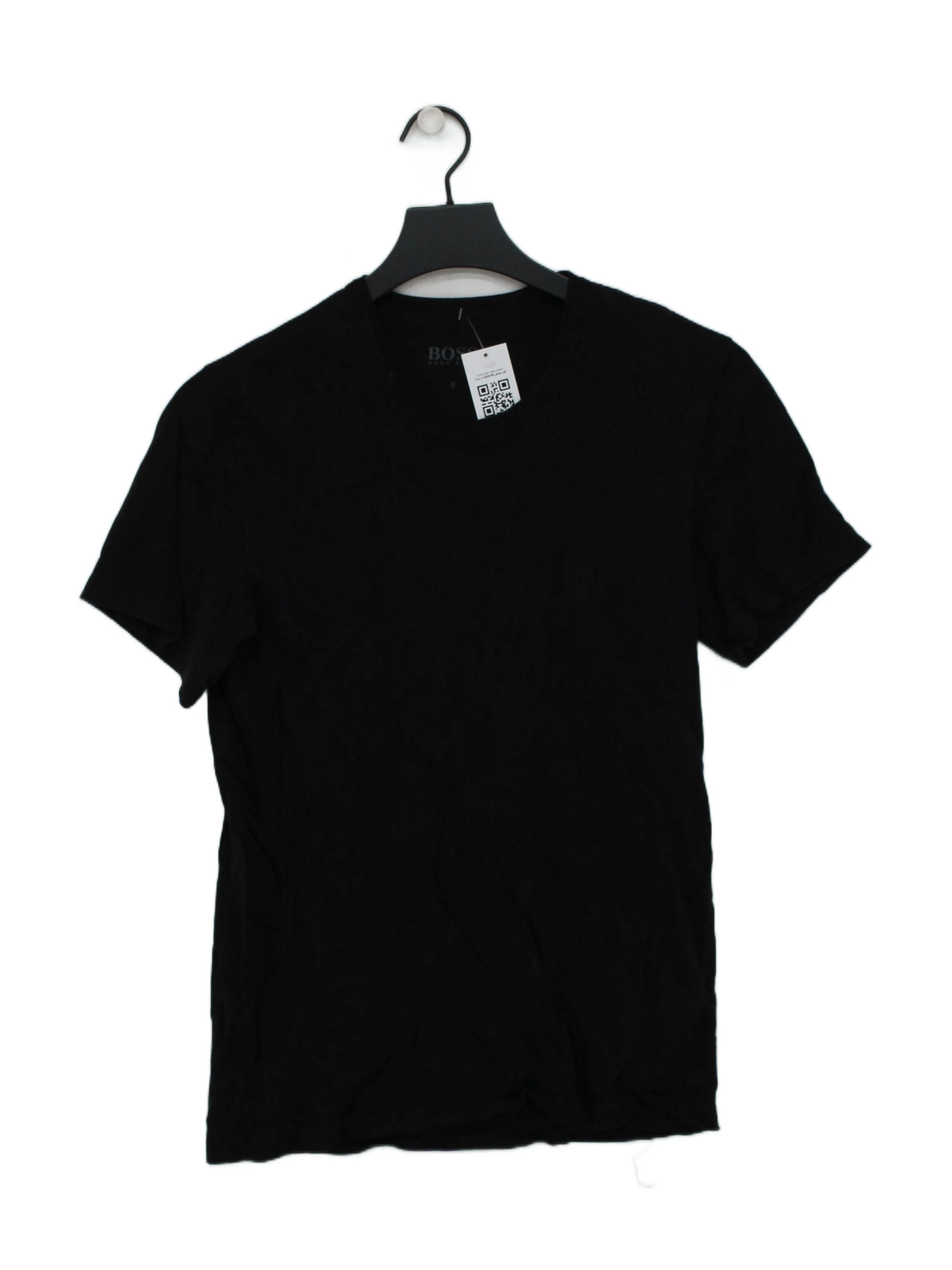 Hugo Boss Men's T-Shirt S Black 100% Cotton Basic