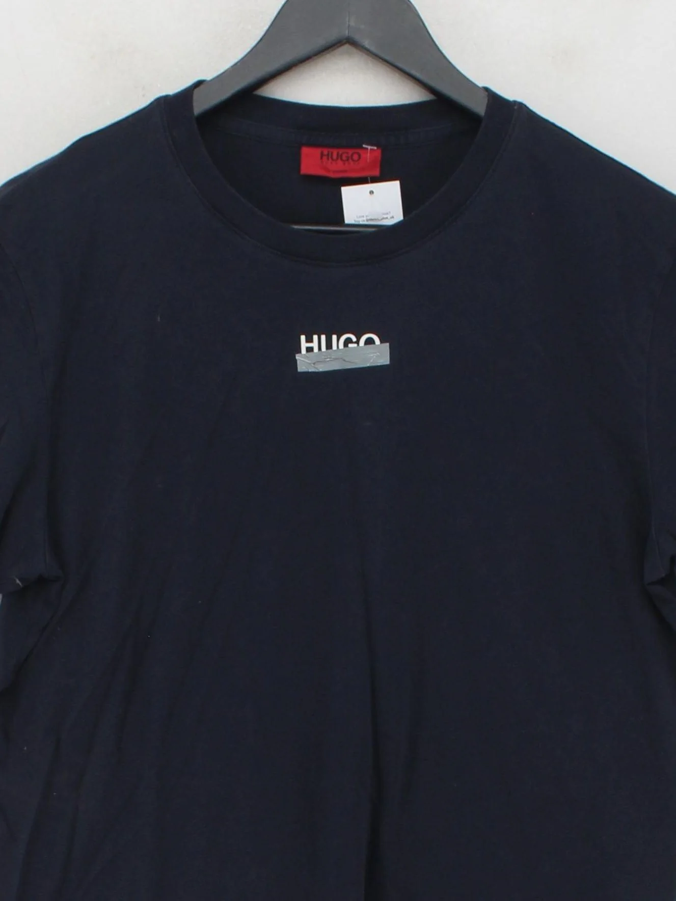 Hugo Boss Men's T-Shirt S Blue 100% Other Basic - Image 3