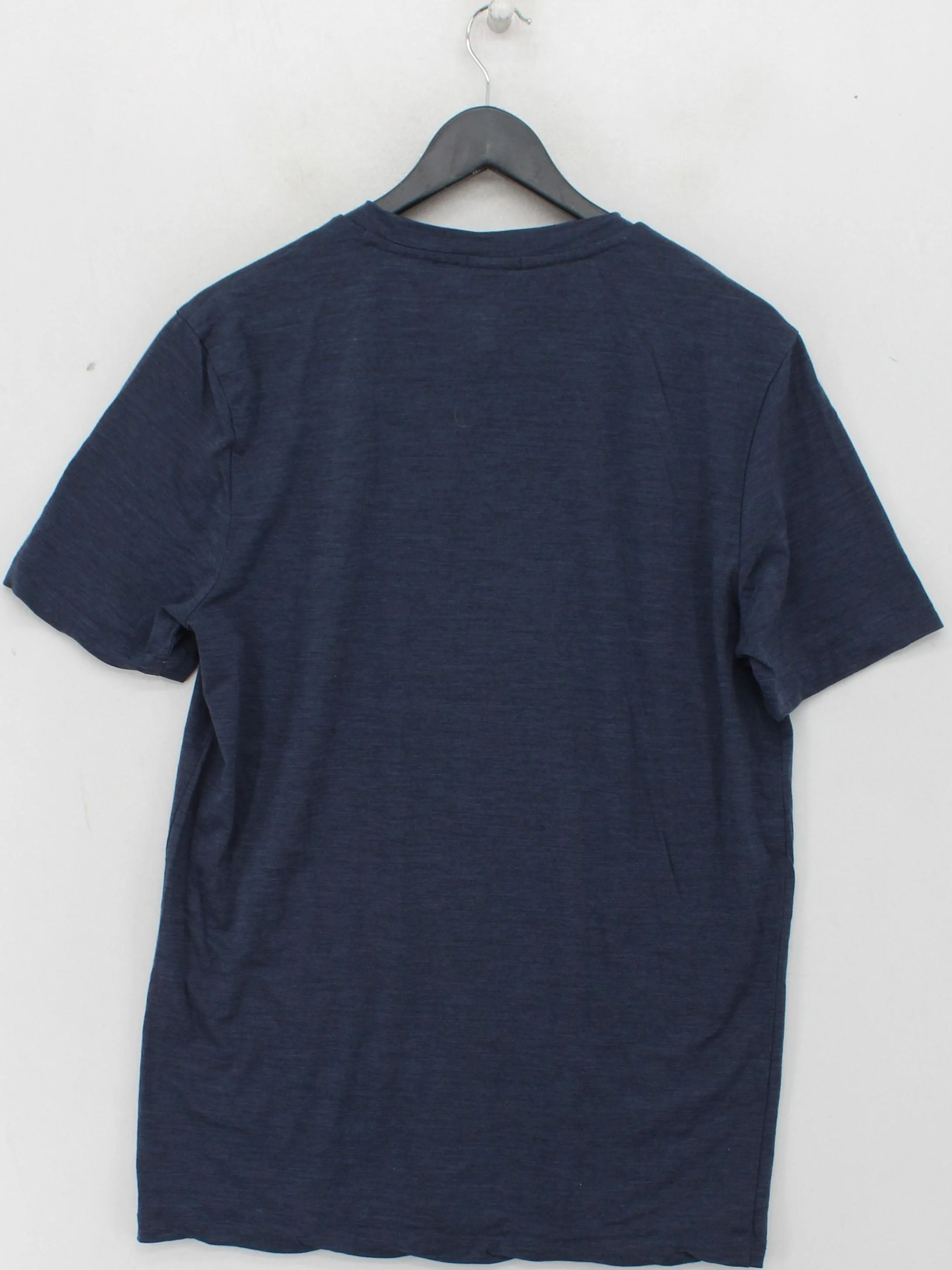 Hugo Boss Men's T-Shirt S Blue 100% Wool Basic - Image 2