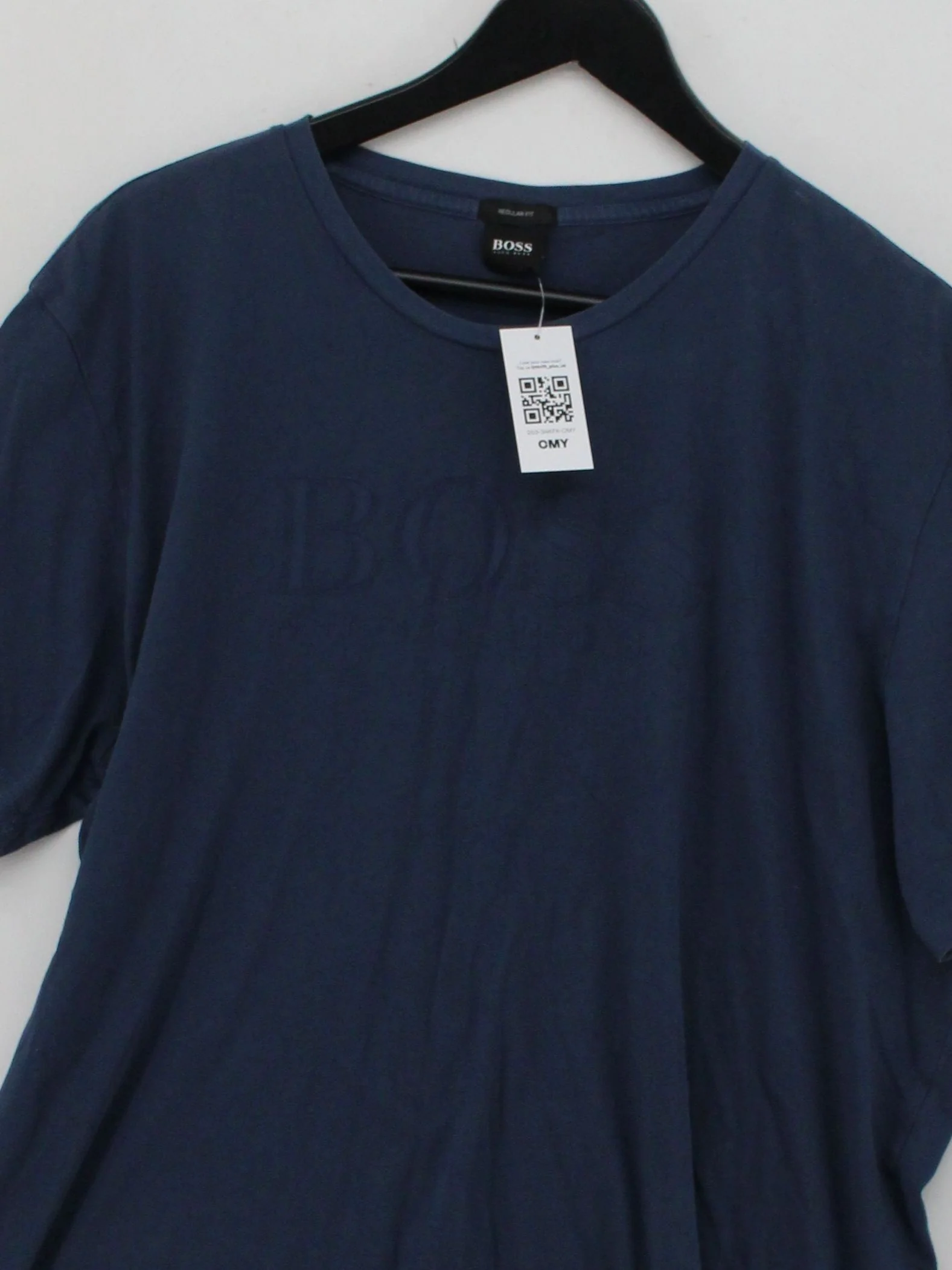 Hugo Boss Men's T-Shirt XL Blue 100% Cotton Basic - Image 3