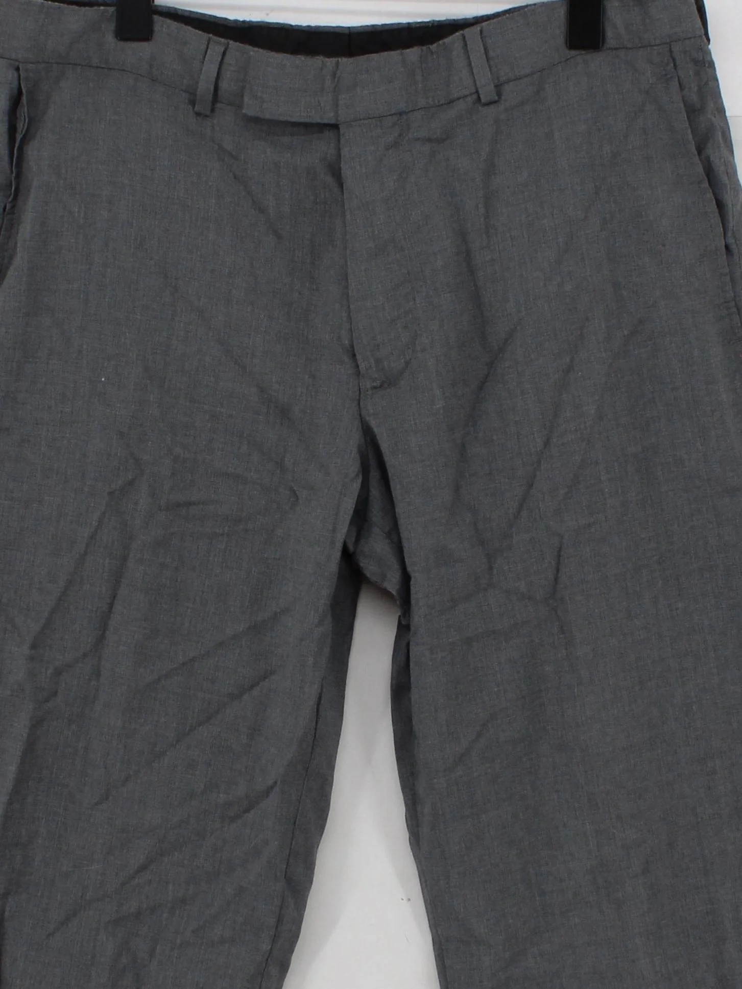Hugo Boss Men's Trousers M Grey 100% Wool Straight Chino - Image 3