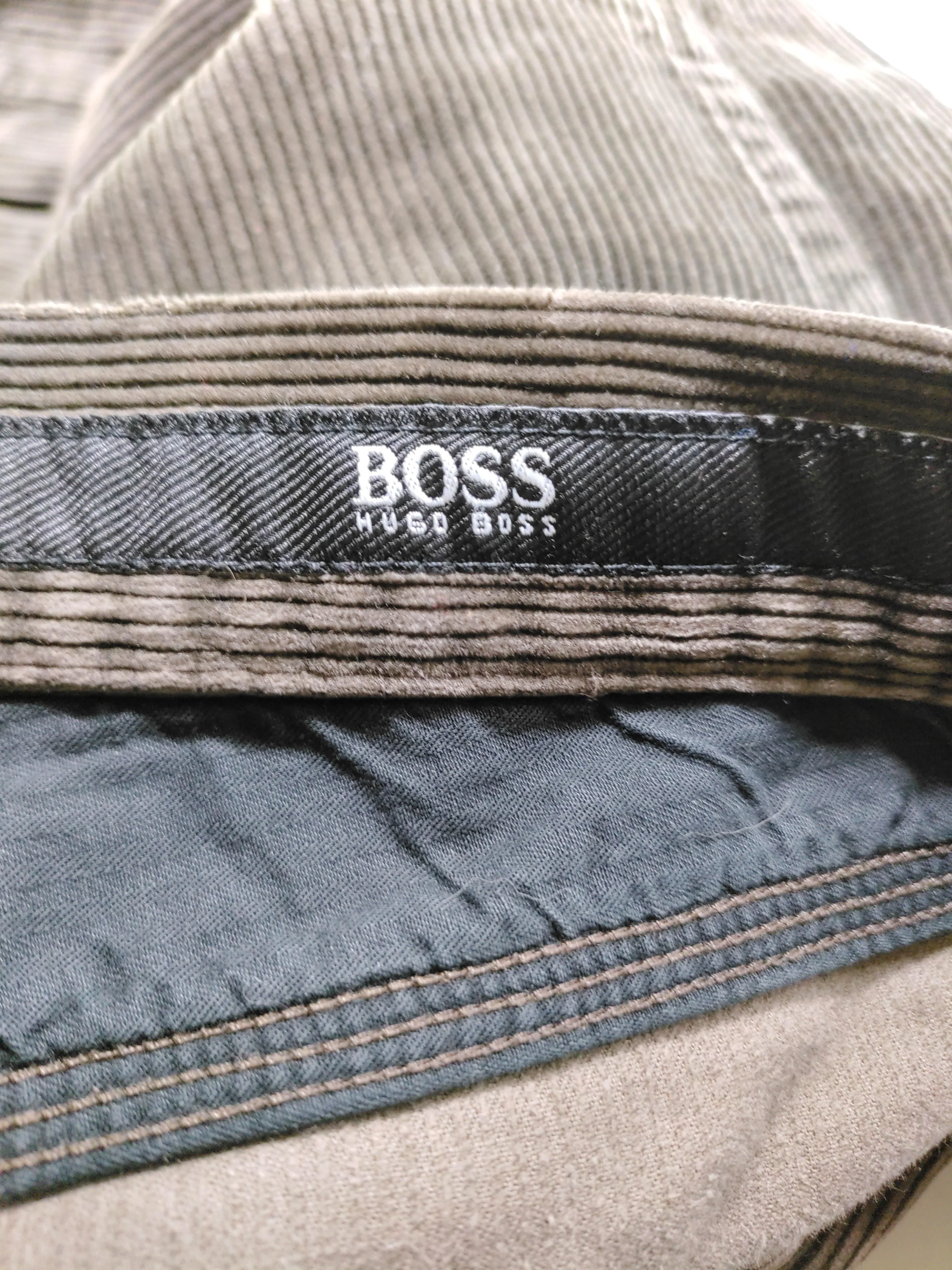 Hugo Boss Men's Trousers W 36 in Brown 100% Cotton Straight Chino - Image 5