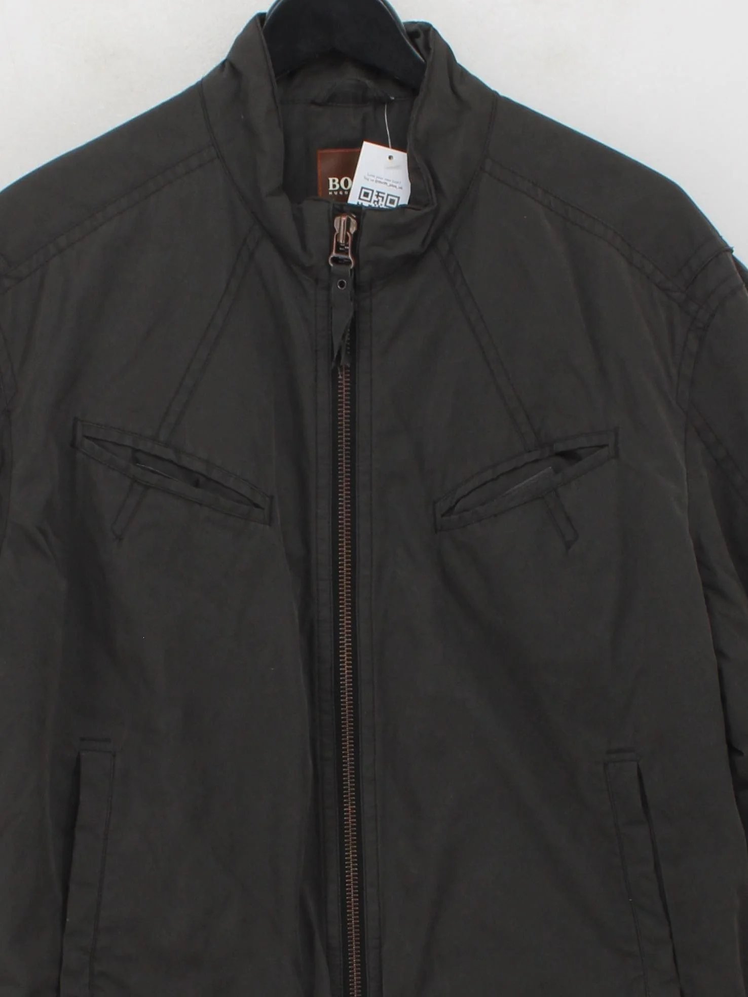 Hugo Boss Motorcycle Jacket jacket grey - Image 3