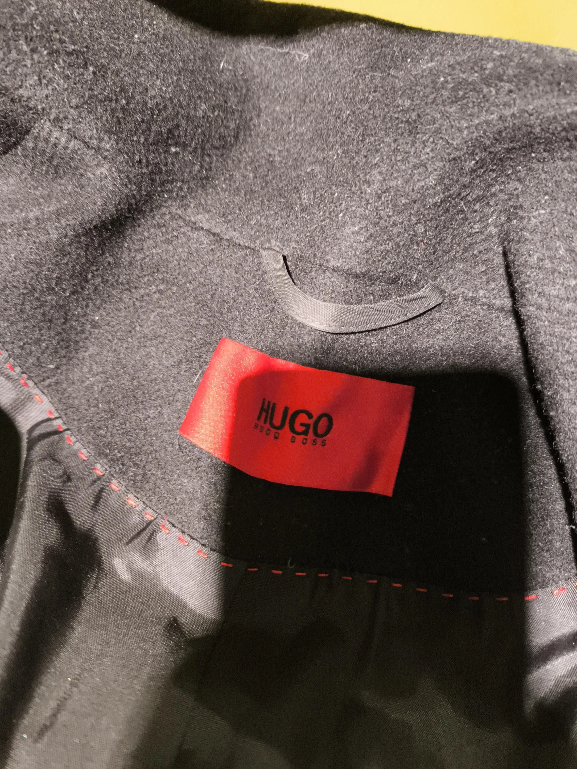 Hugo Boss Women's Coat UK 8 Black Wool with Polyamide, Cashmere Overcoat - Image 6