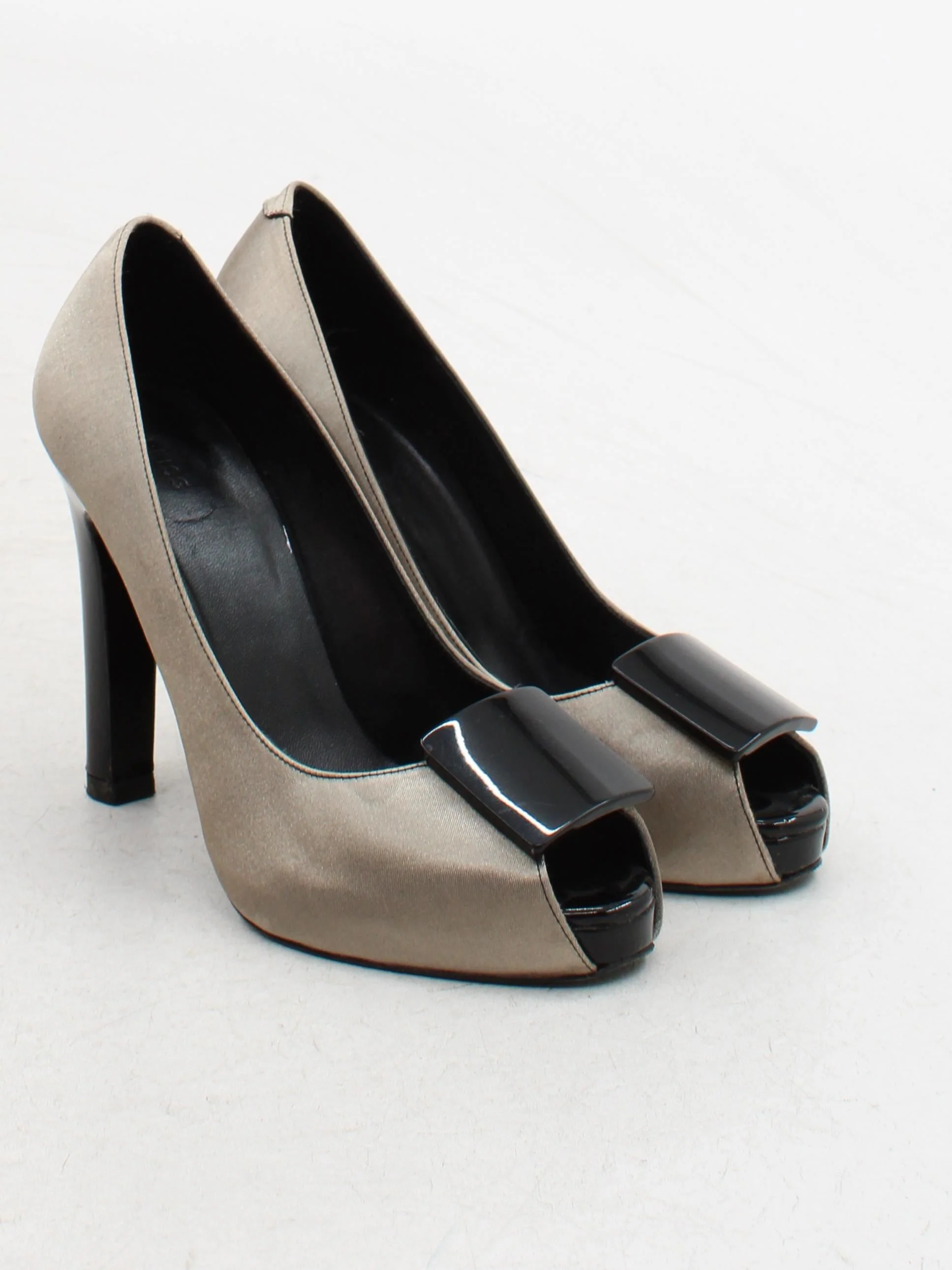 Hugo Boss Women's Heels UK 4 Tan 100% Other Court - Image 4