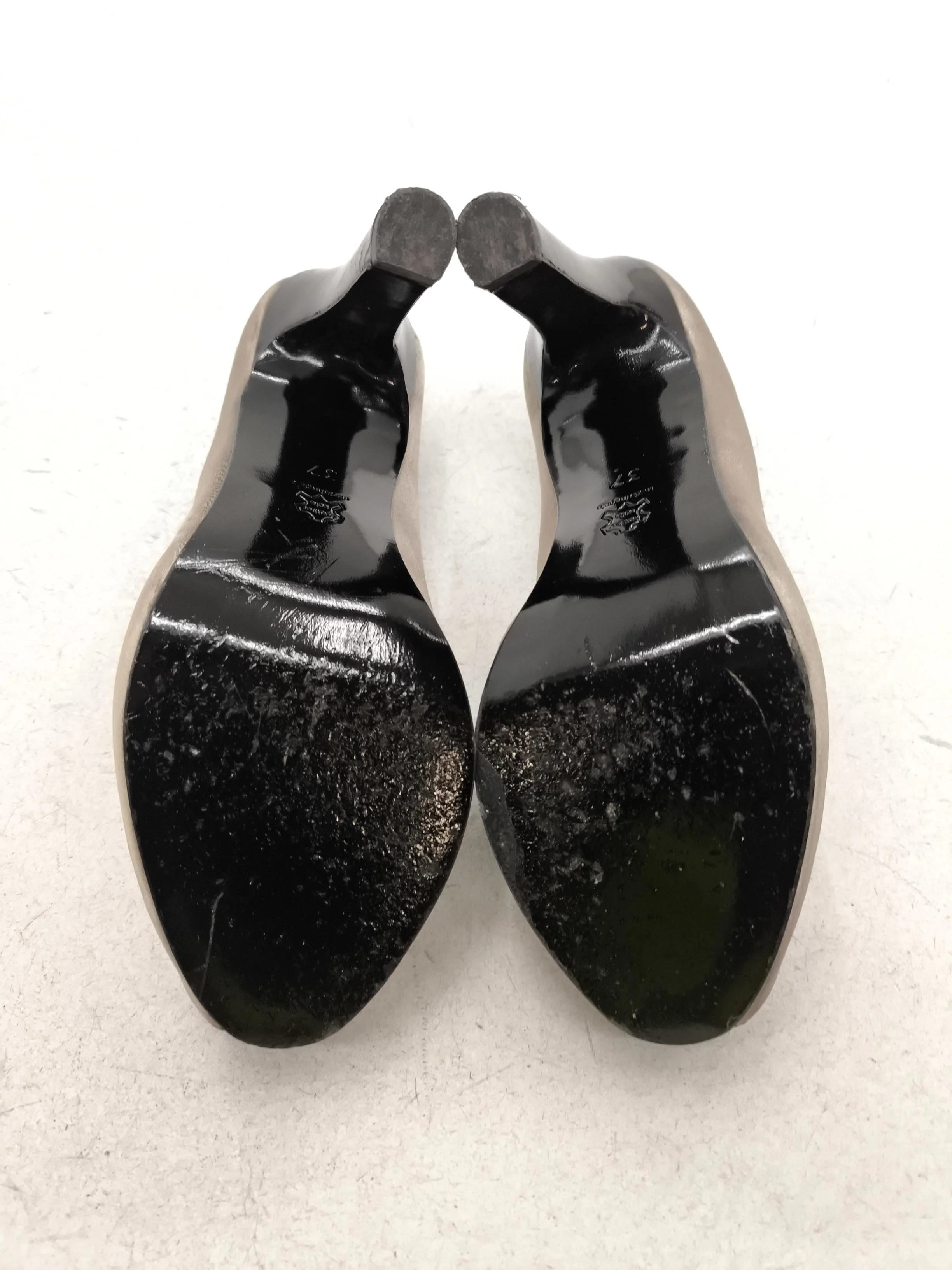 Hugo Boss Women's Heels UK 4 Tan 100% Other Court - Image 7