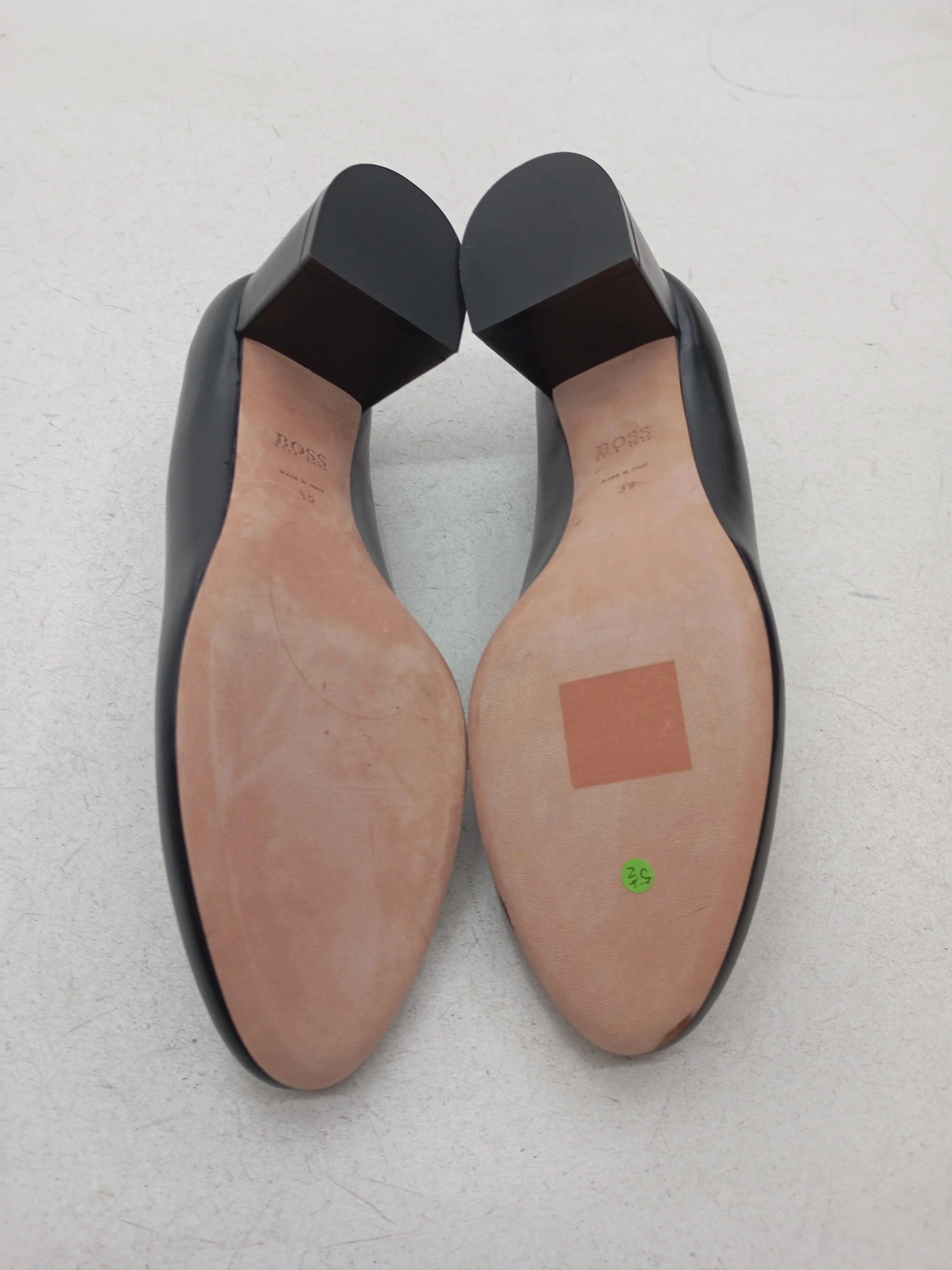 Hugo Boss Women's Heels UK 6 Black 100% Leather Court - Image 7