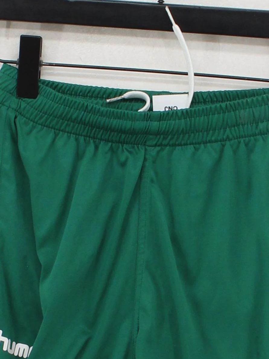 Hummel Men's Shorts S Green 100% Polyester Sweat - Image 3