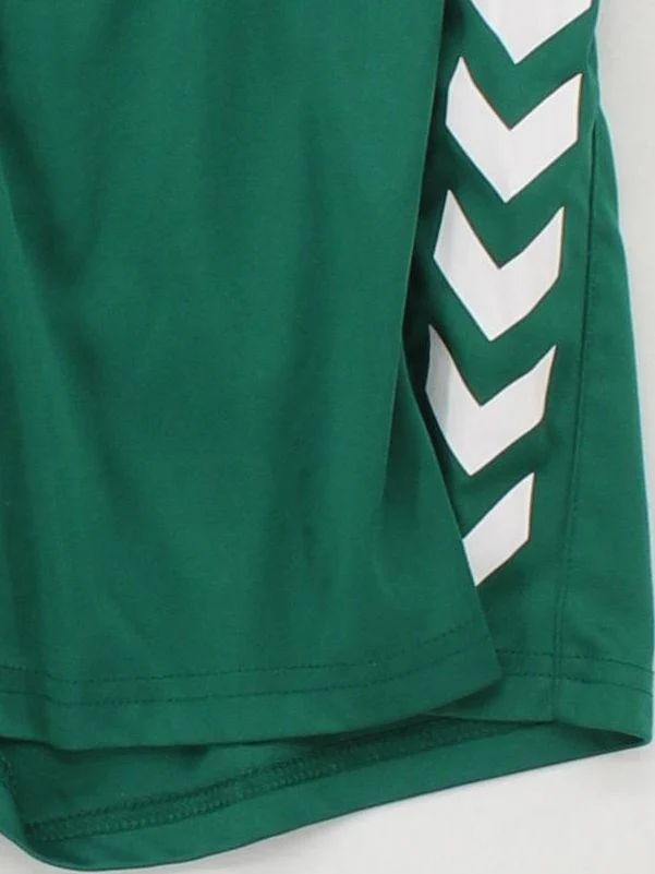Hummel Men's Shorts S Green 100% Polyester Sweat - Image 4