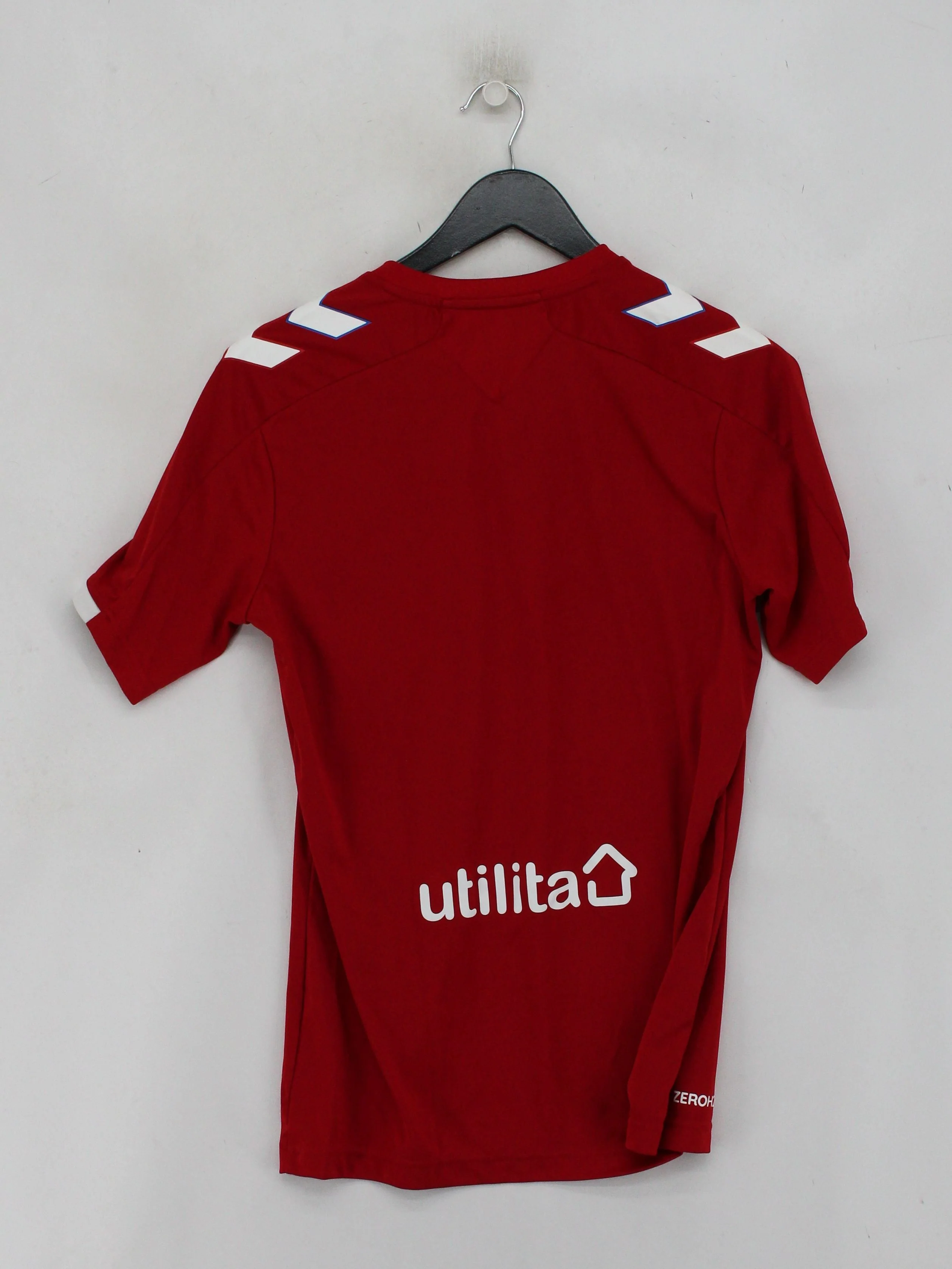 Hummel Men's T-Shirt XL Red Graphic 100% Polyester Round Neck Basic - Image 2
