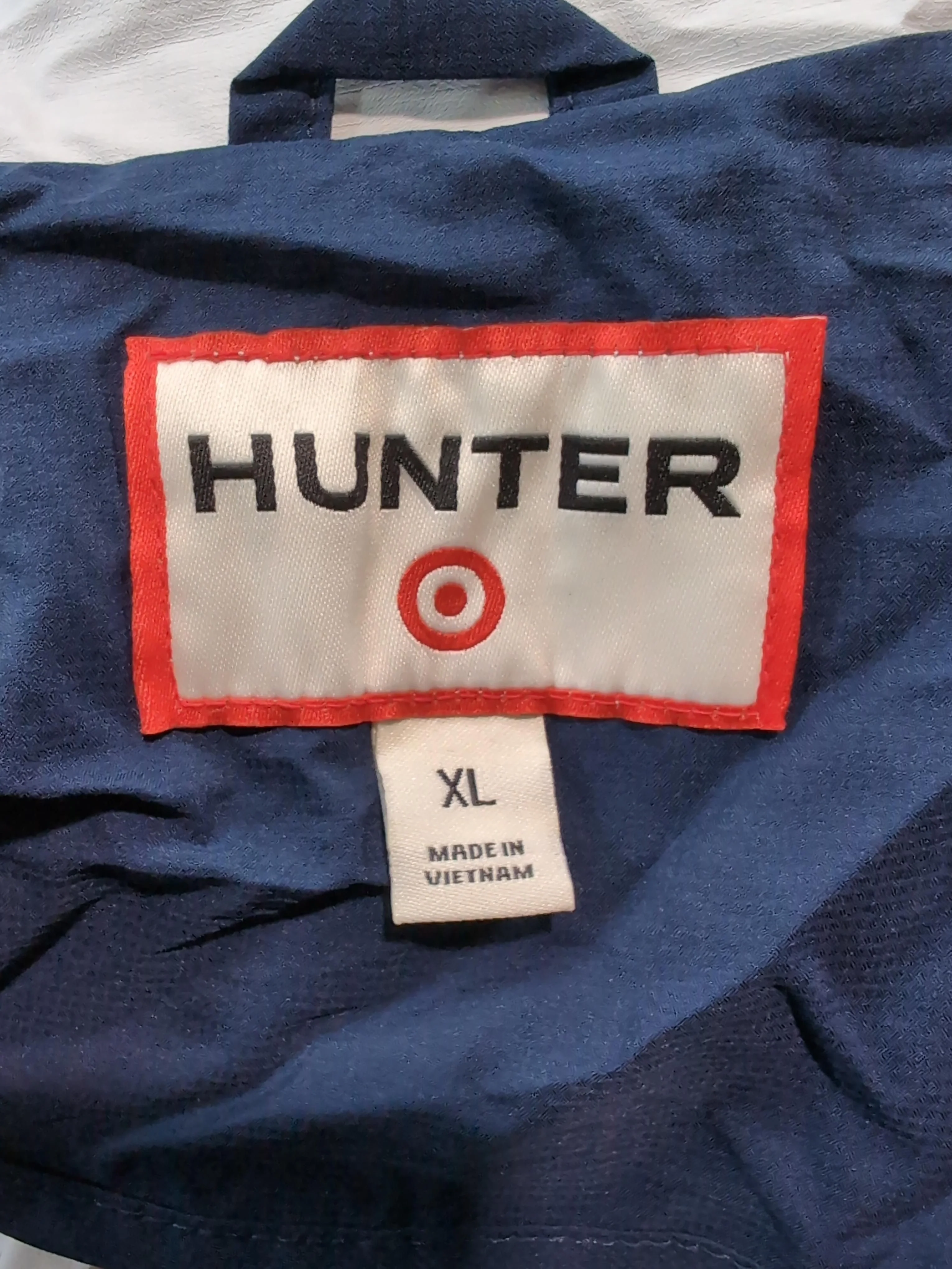 Hunter Rain Coat jacket blue - Image 6