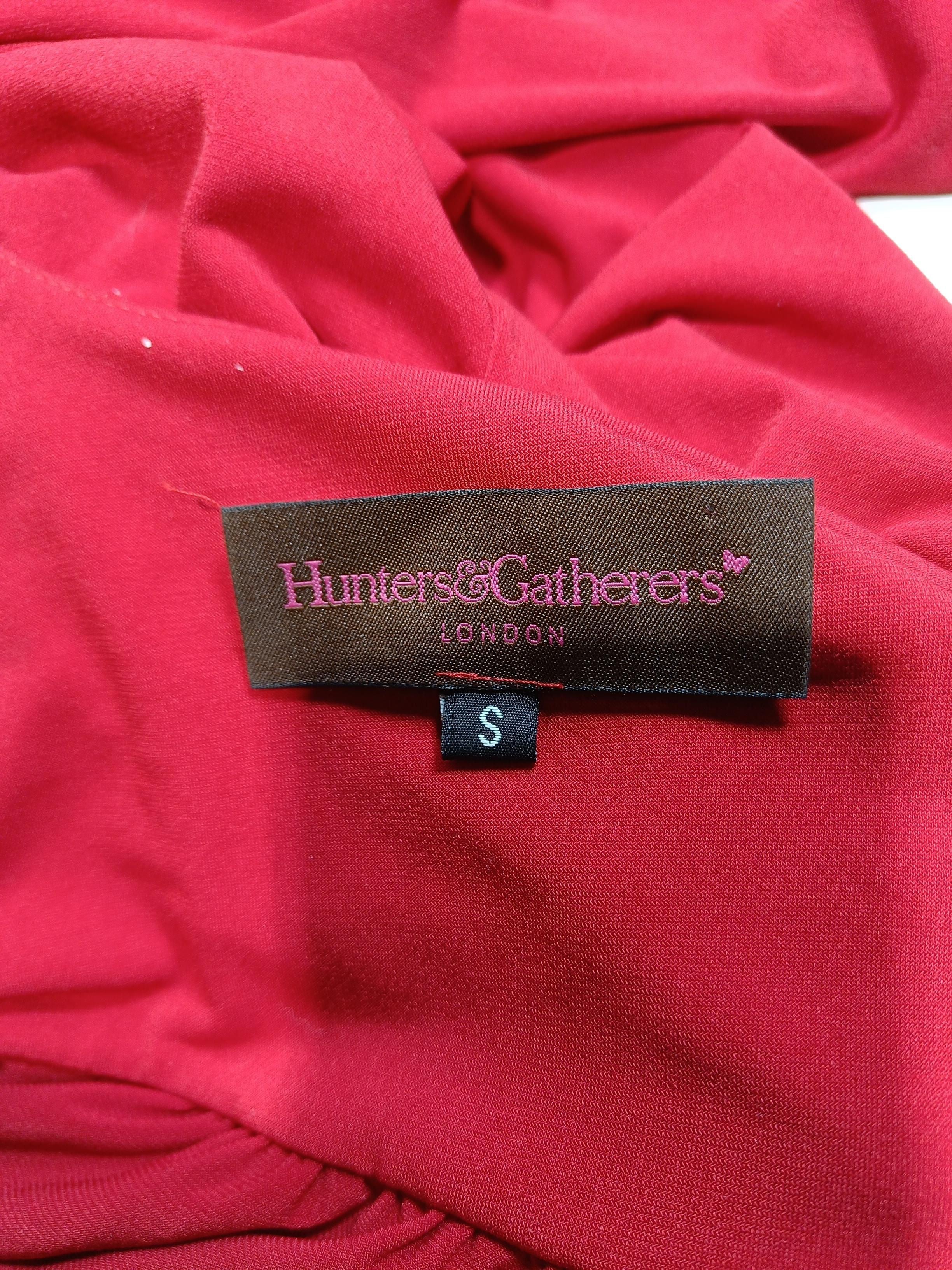 Hunters and Gatherers Wrap Mini Dress S in Red - Image 5