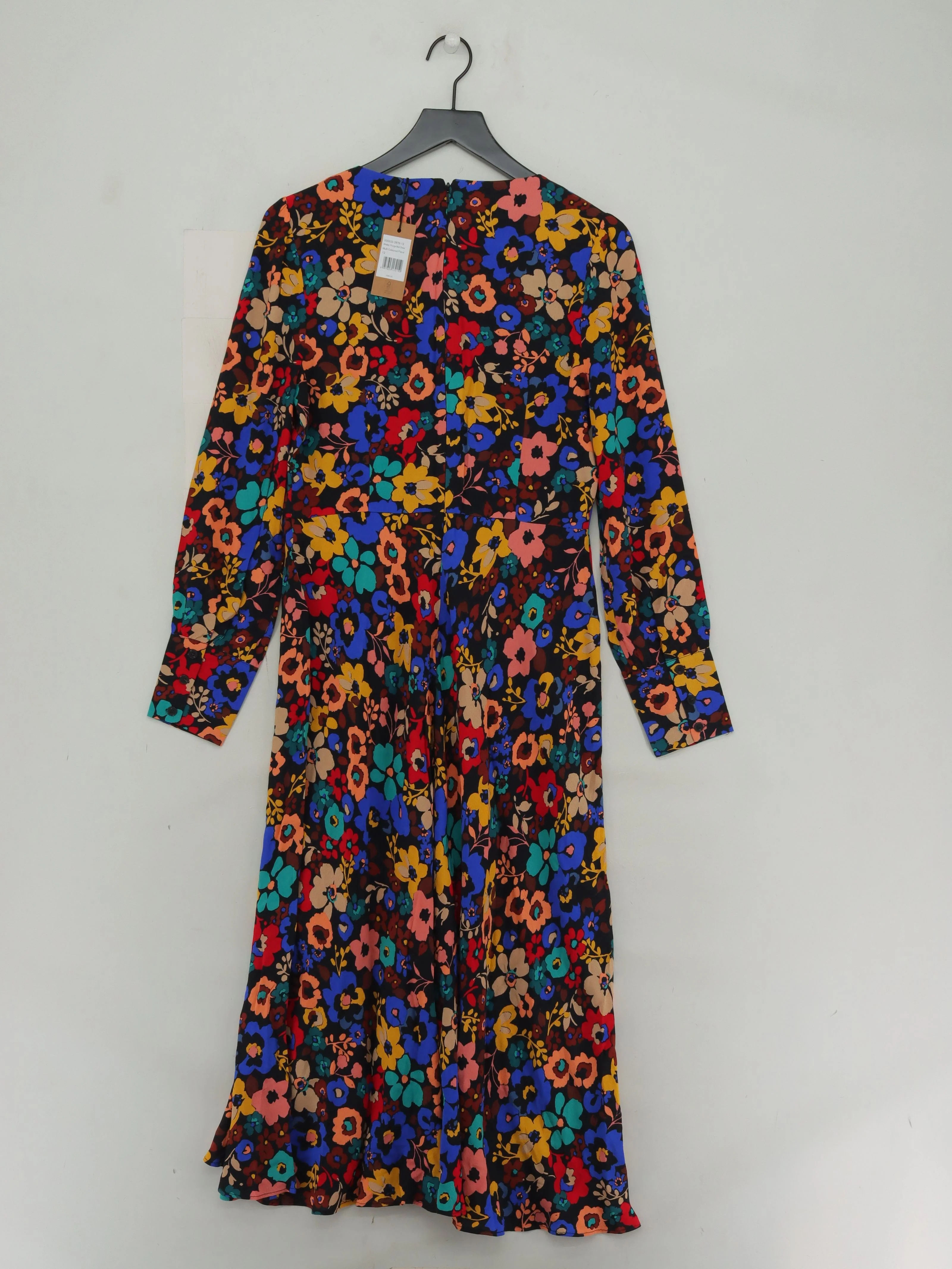 Hush A-Line Midi Dress UK12 in Multi - Image 2