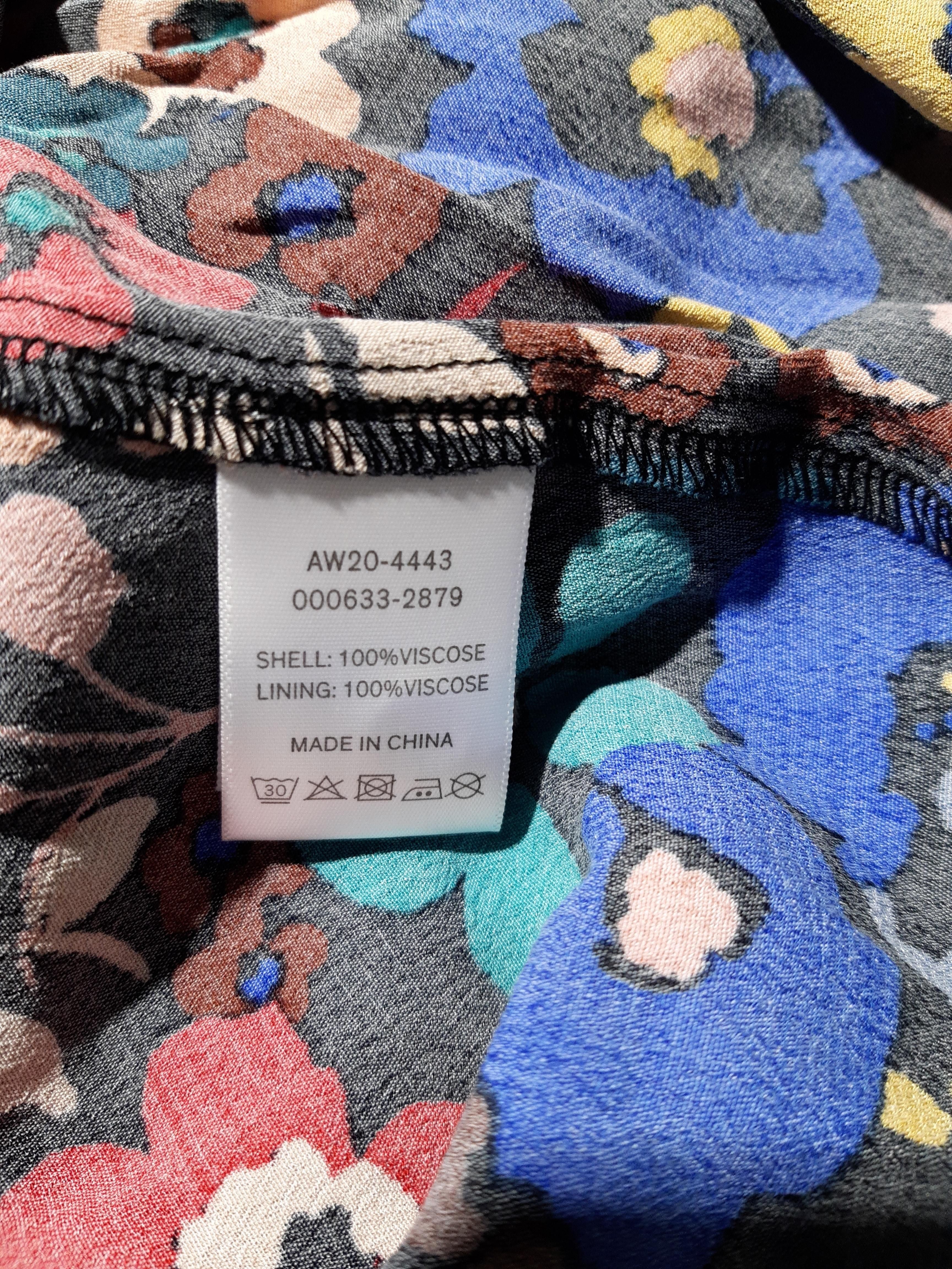 Hush A-Line Midi Dress UK12 in Multi - Image 6