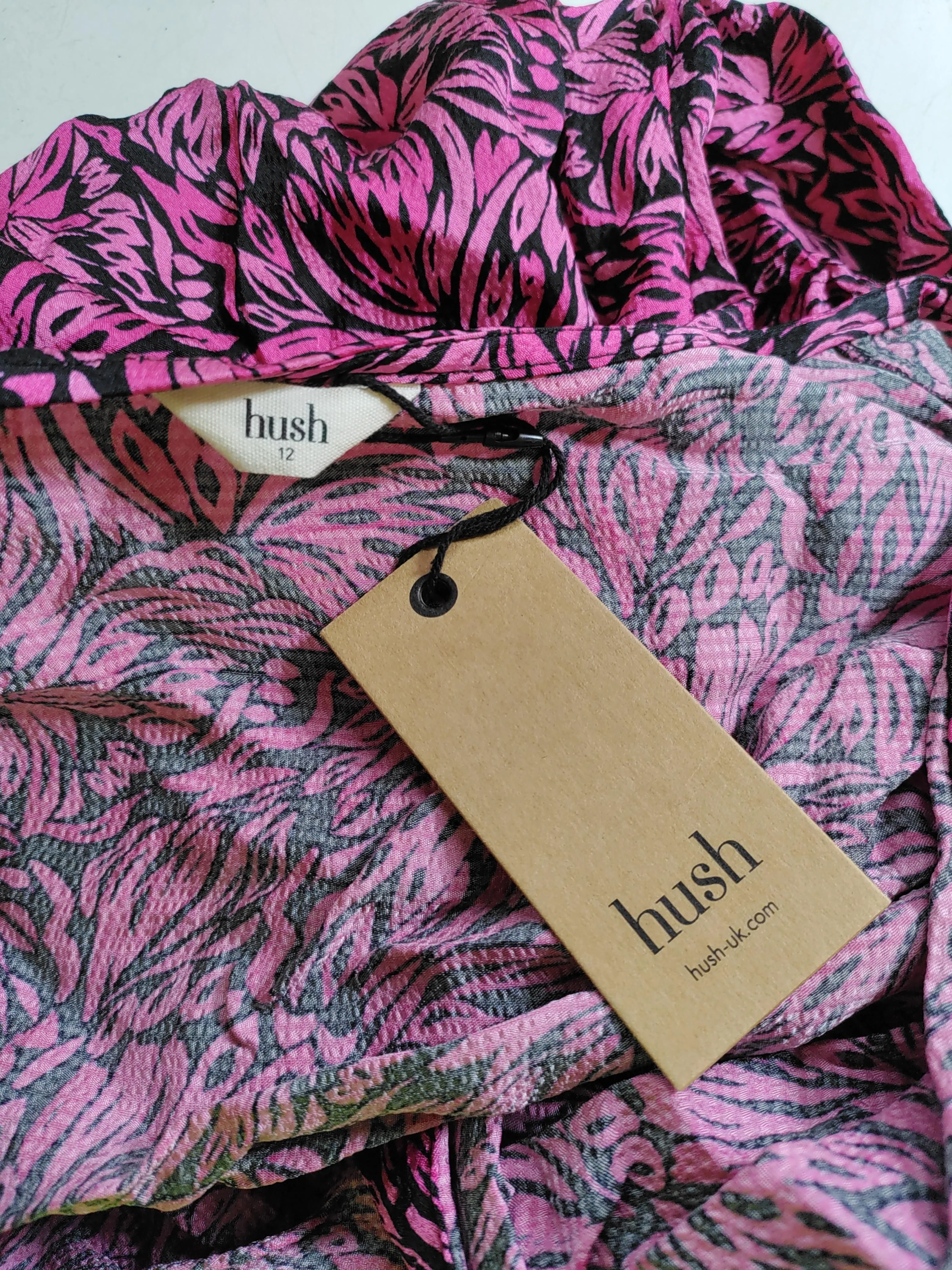 Hush Jumper Midi Dress UK12 in Pink - Image 5