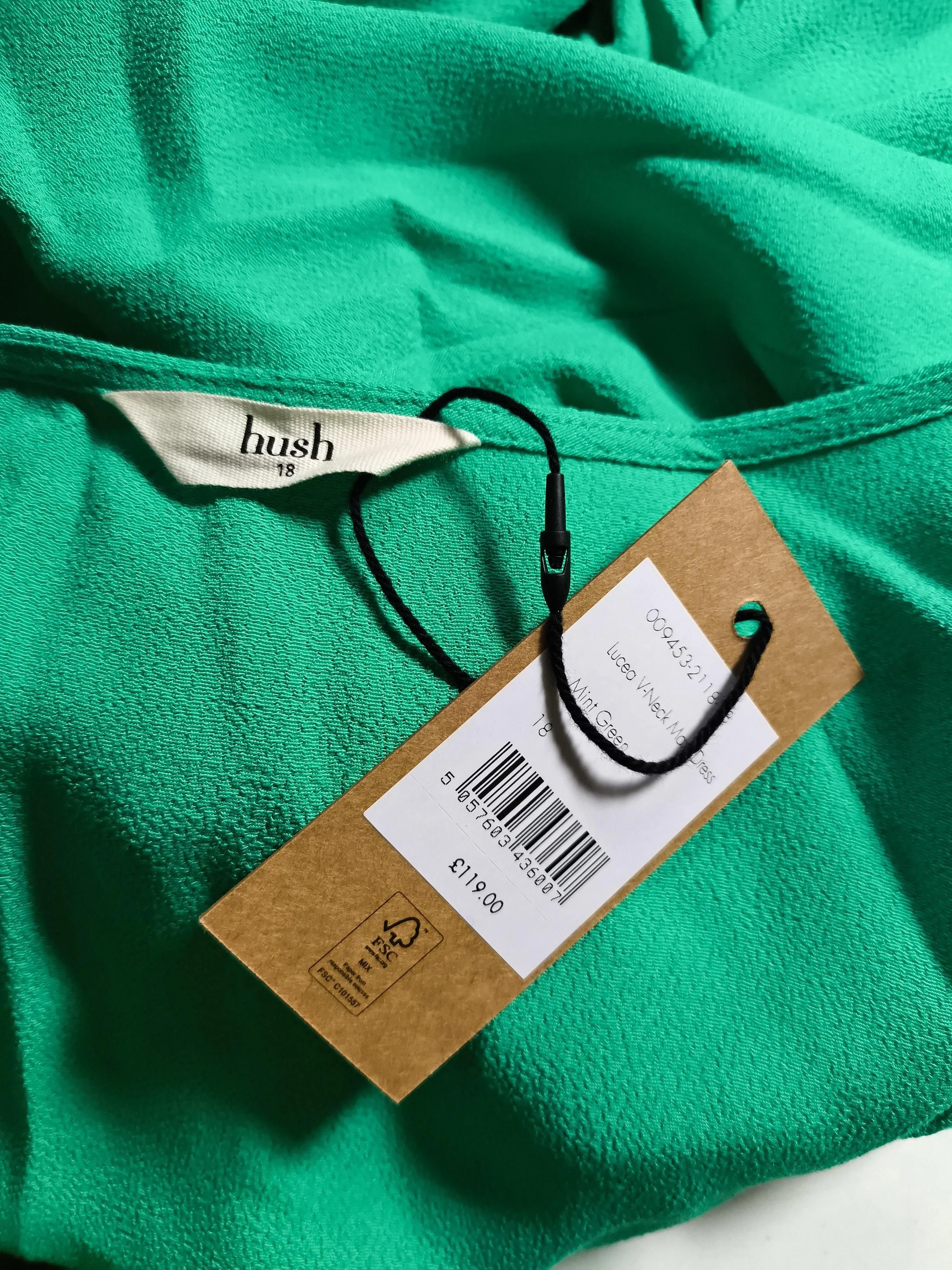 Hush Maxi Dress UK18 in Green - Image 5