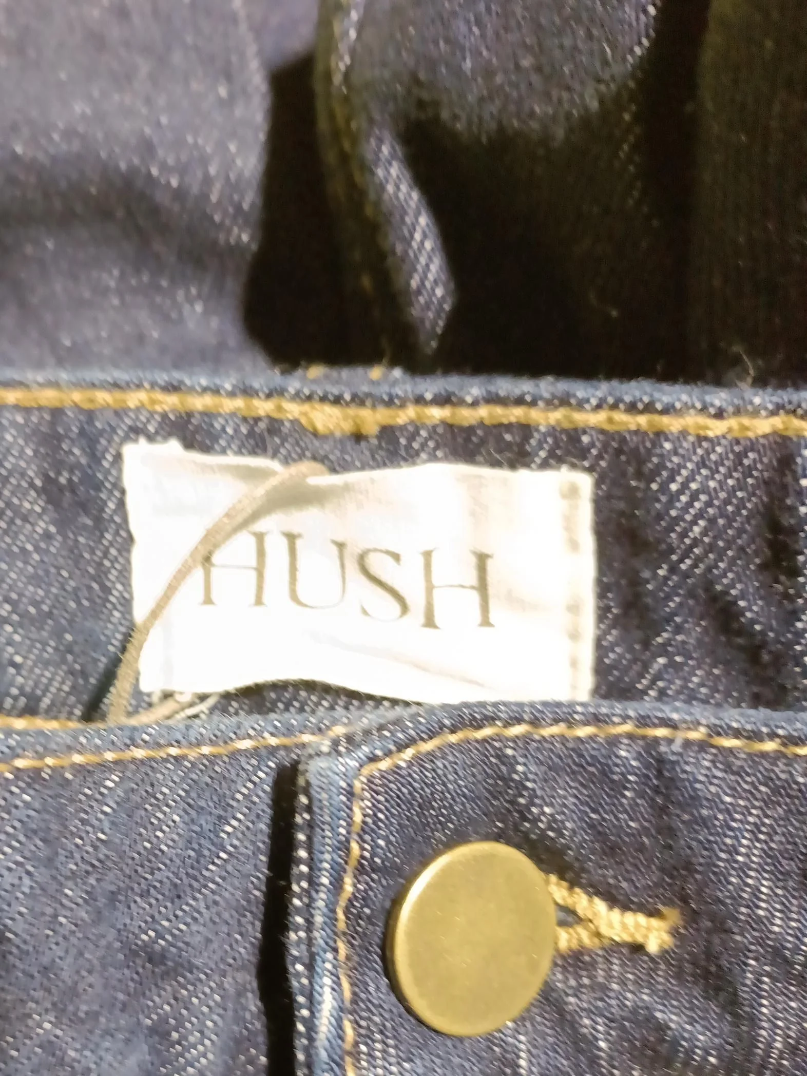 Hush Men's Jeans W 32 in Blue Cotton with Lyocell Modal, Elastane Straight - Image 5