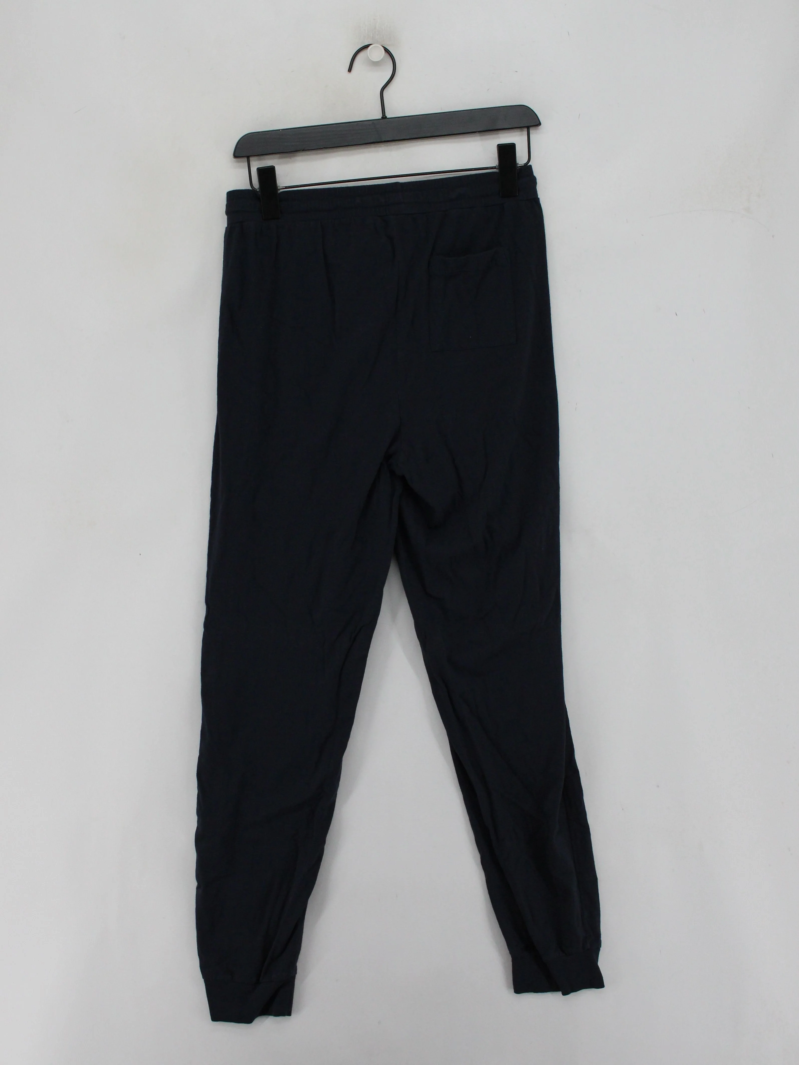 Hush Men's Sports Bottoms XS Black 100% Cotton Tapered Sweatpants - Image 2