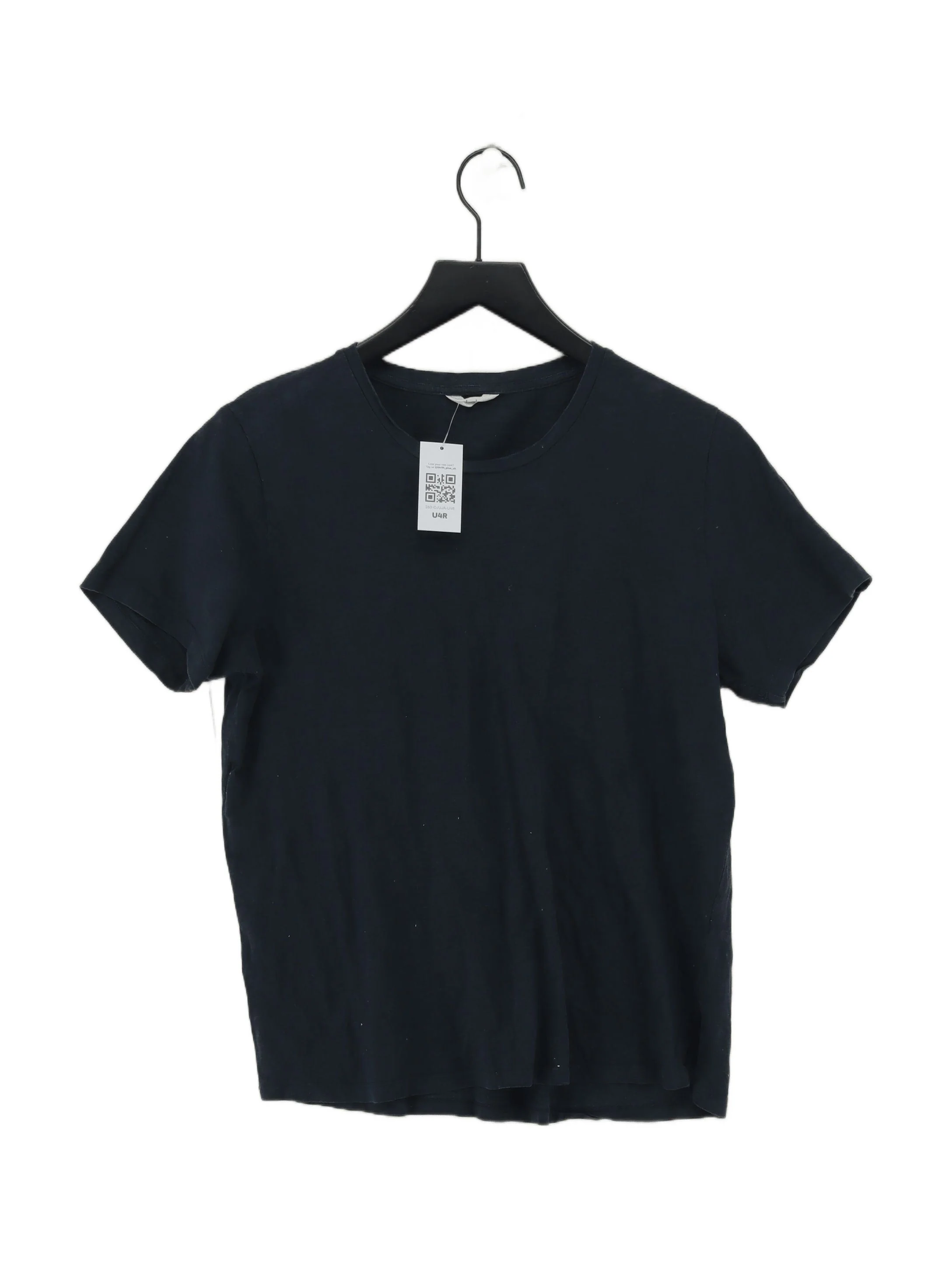 Hush Men's T-Shirt M Blue 100% Cotton Basic