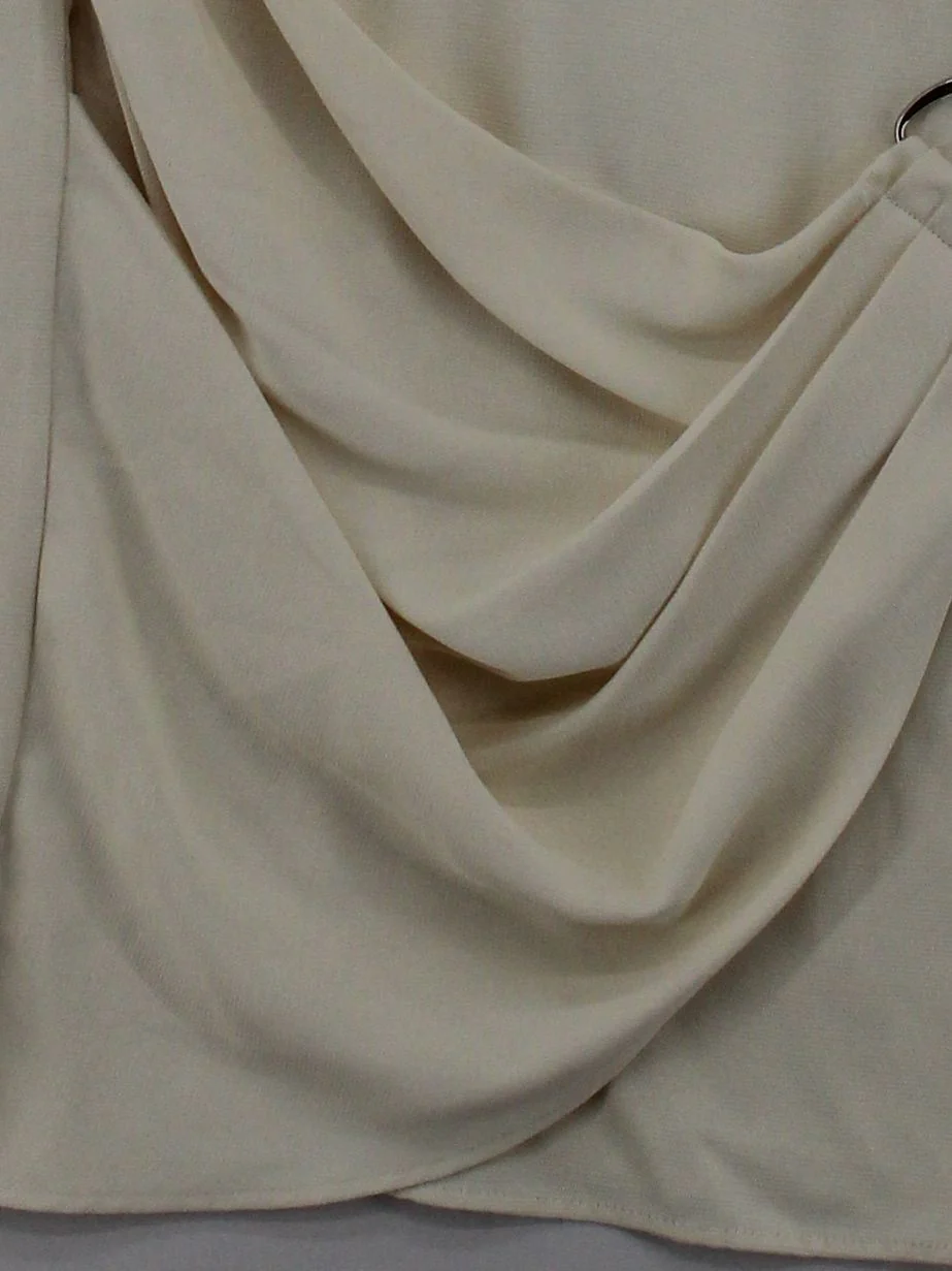 Hush Mini Dress UK8 in Cream - Image 4