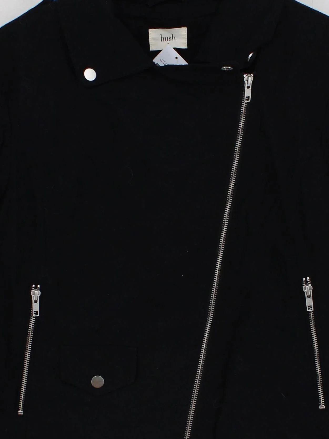 Hush Motorcycle Jacket jacket black - Image 3