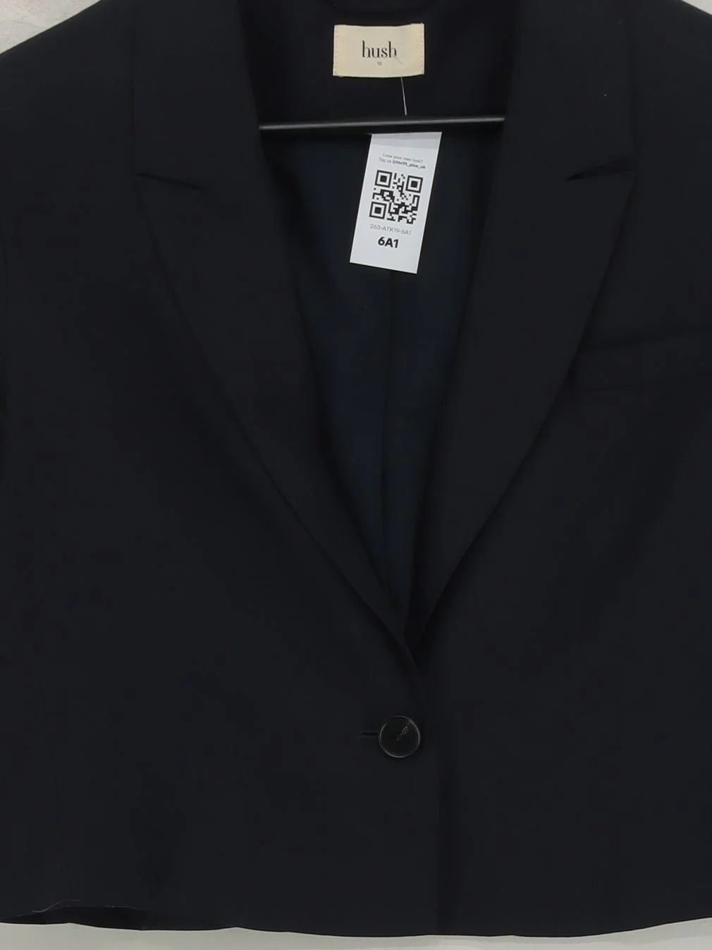 Hush Overcoat jacket blue - Image 3