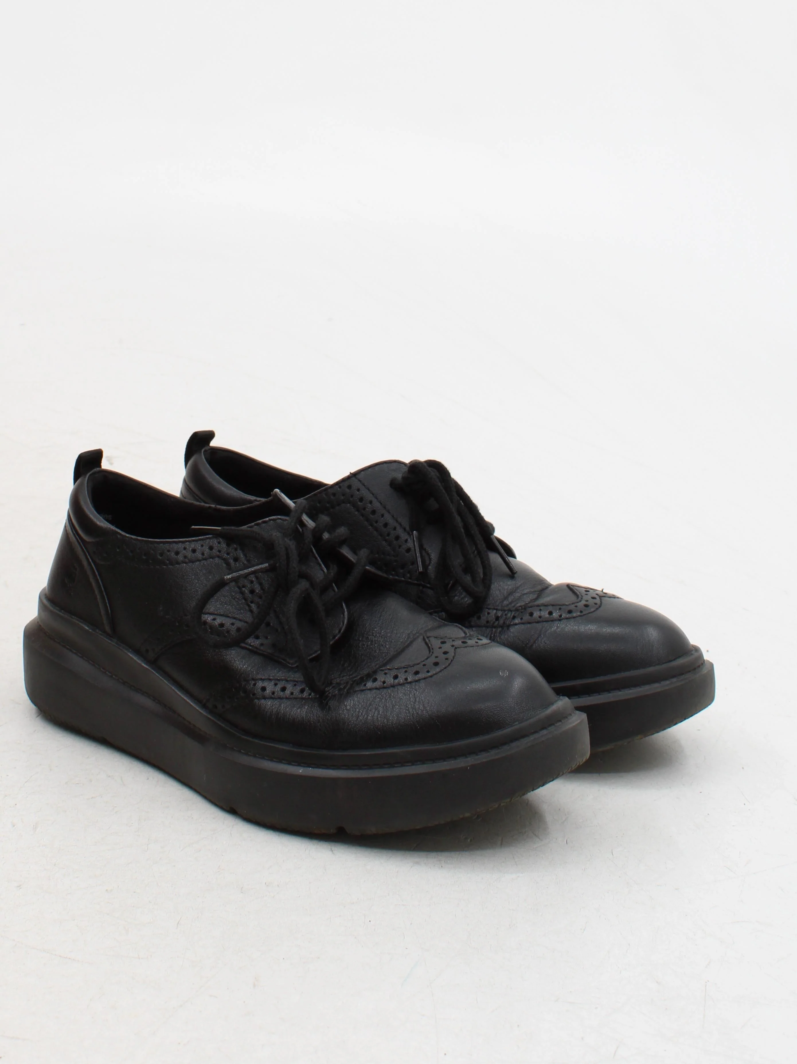 Hush Puppies Men's Formal Shoes UK 7 Black 100% Leather Brogue - Image 4