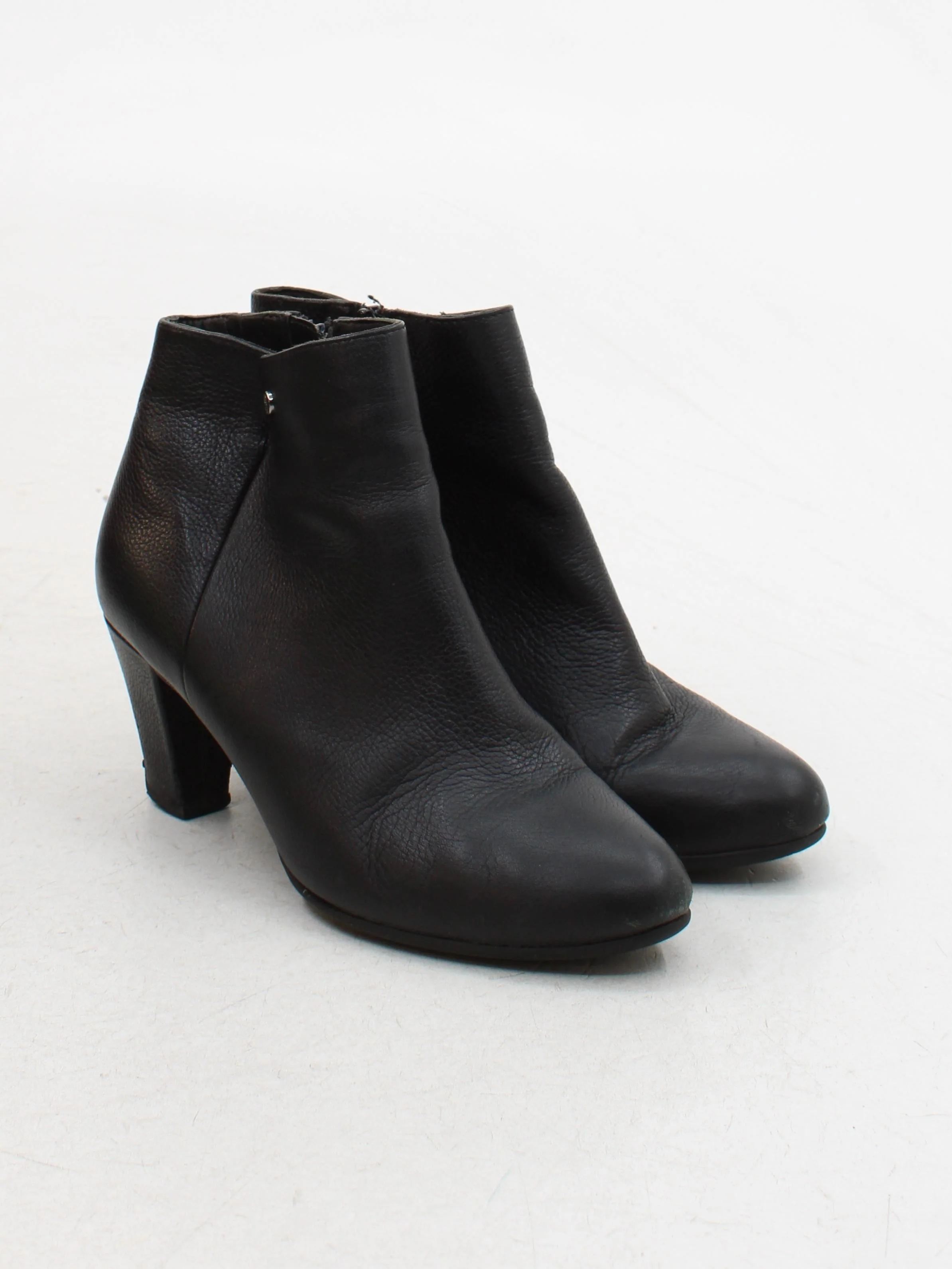 Hush Puppies Women's Boots UK 6 Black 100% Leather Combat - Image 4