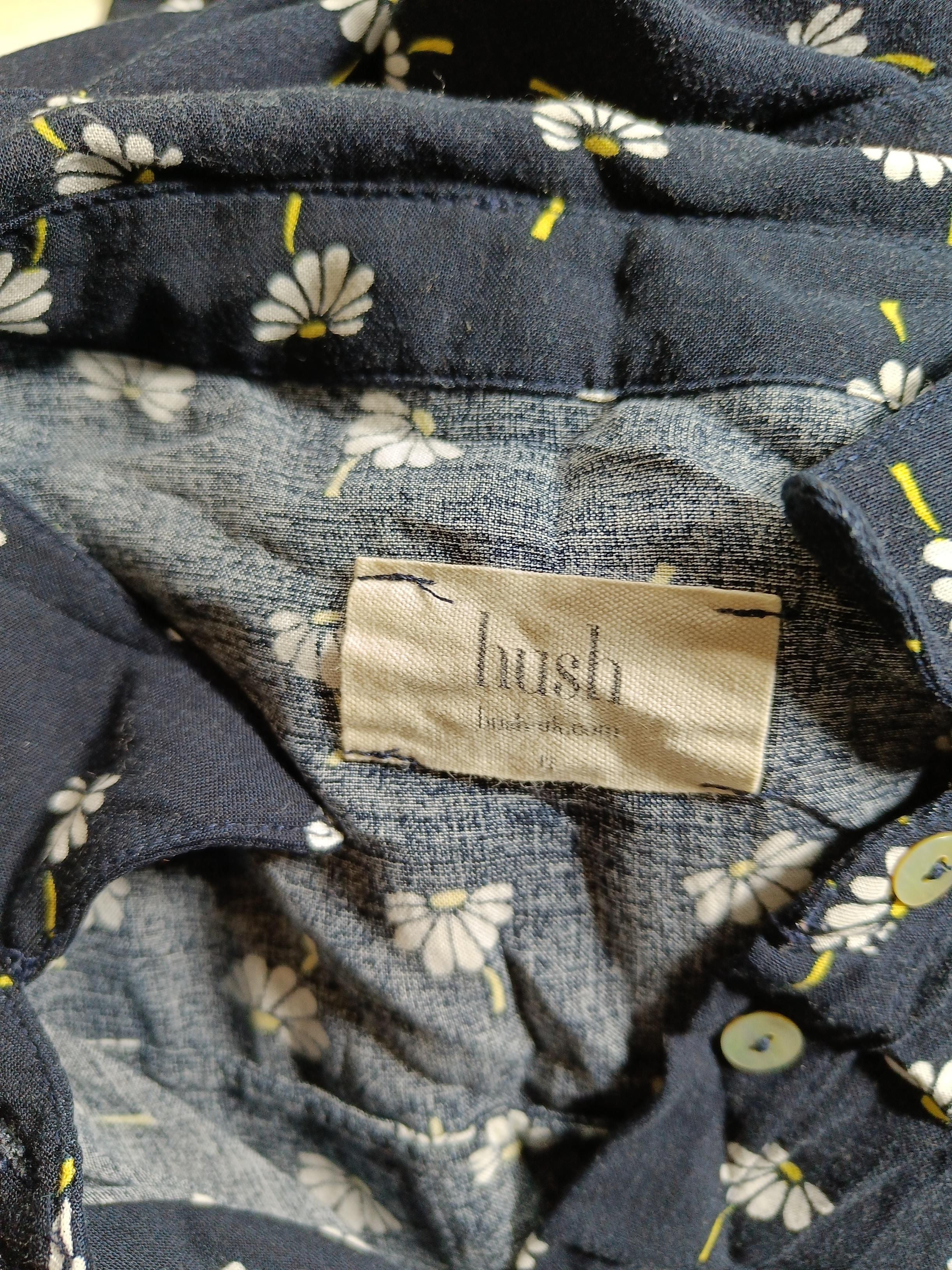 Hush Shirt Midi Dress UK12 in Blue - Image 6