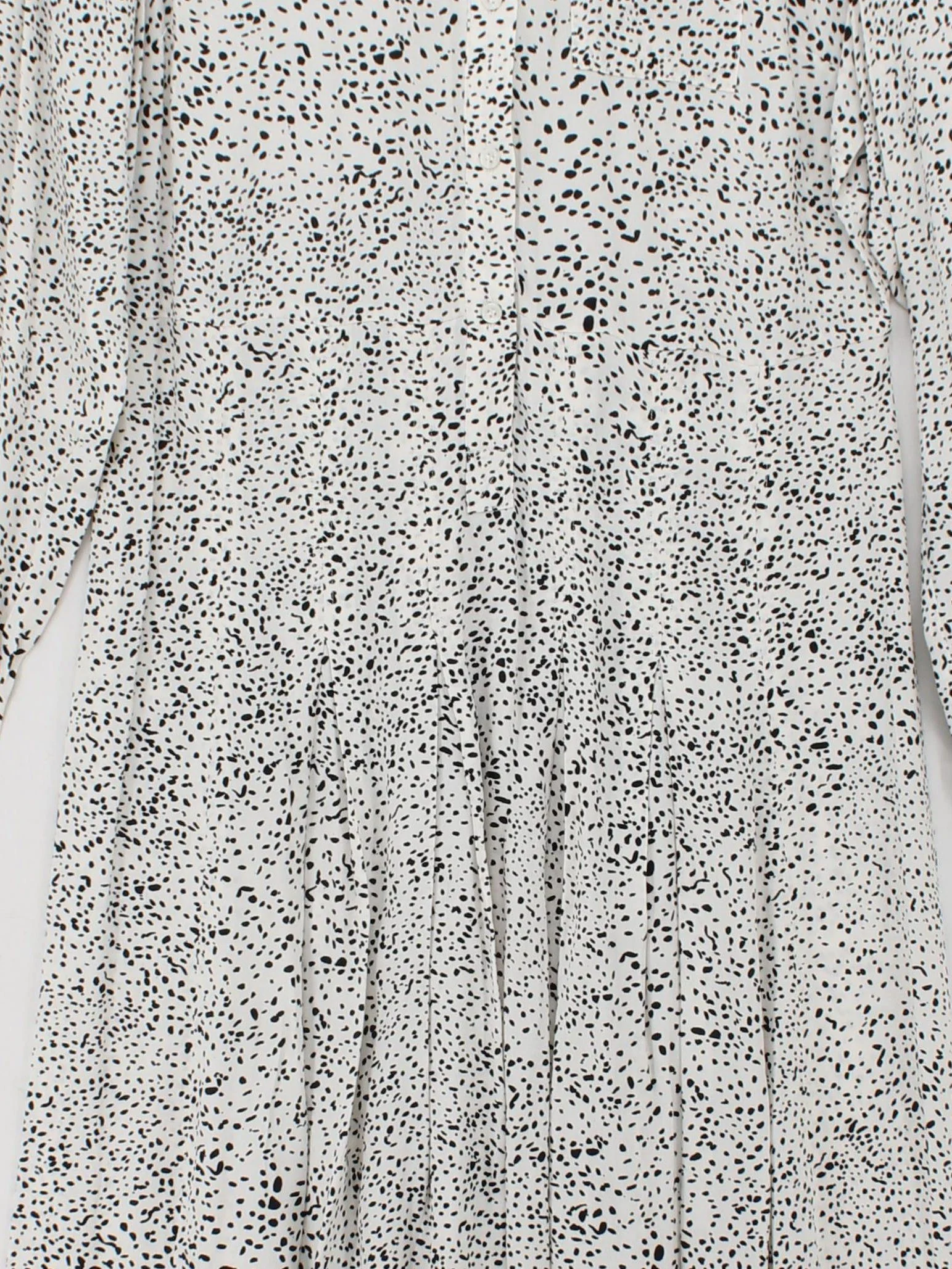Hush Shirt Midi Dress UK12 in White - Image 3