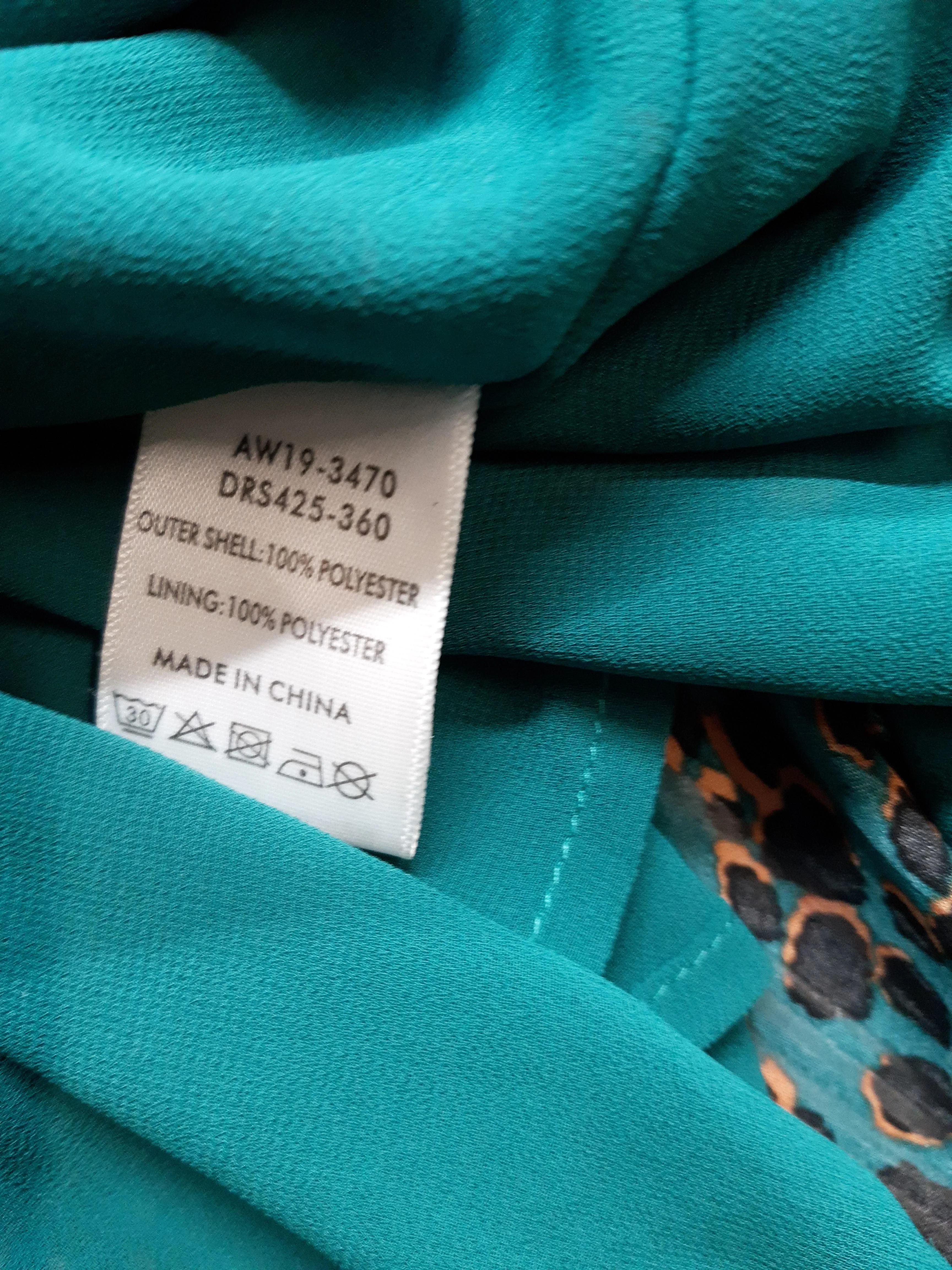 Hush Shirt Midi Dress UK14 in Green - Image 6