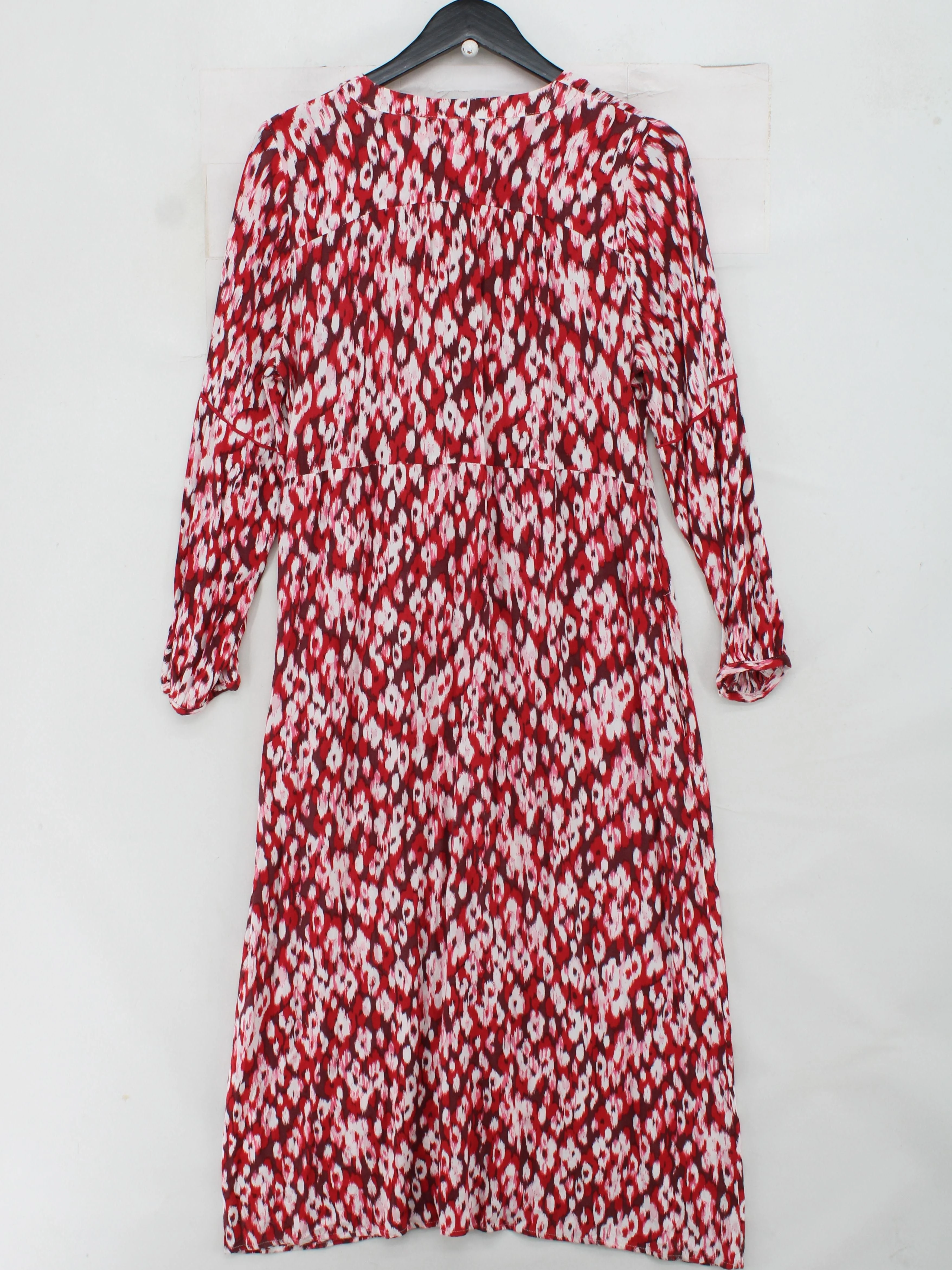 Hush Shirt Midi Dress UK14 in Red - Image 2
