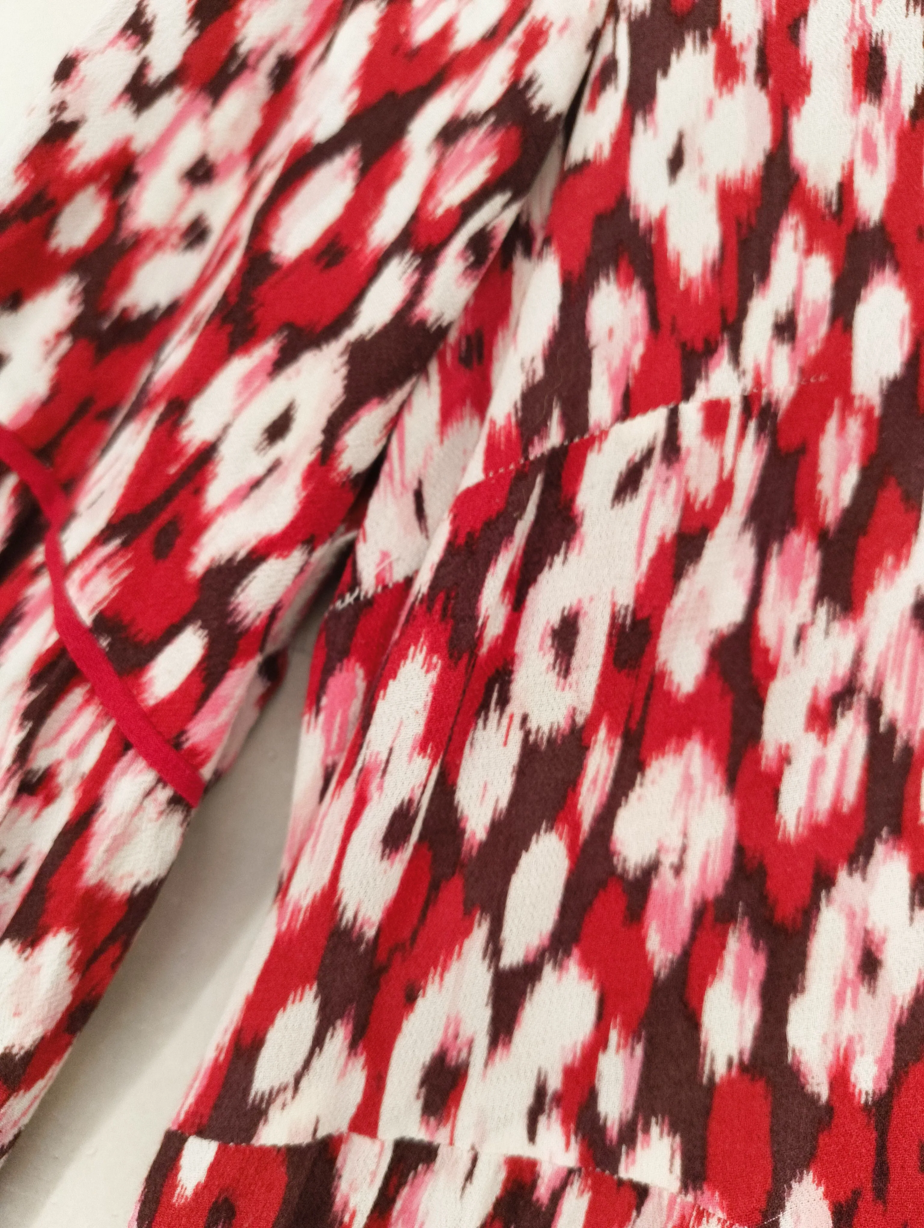Hush Shirt Midi Dress UK14 in Red - Image 5