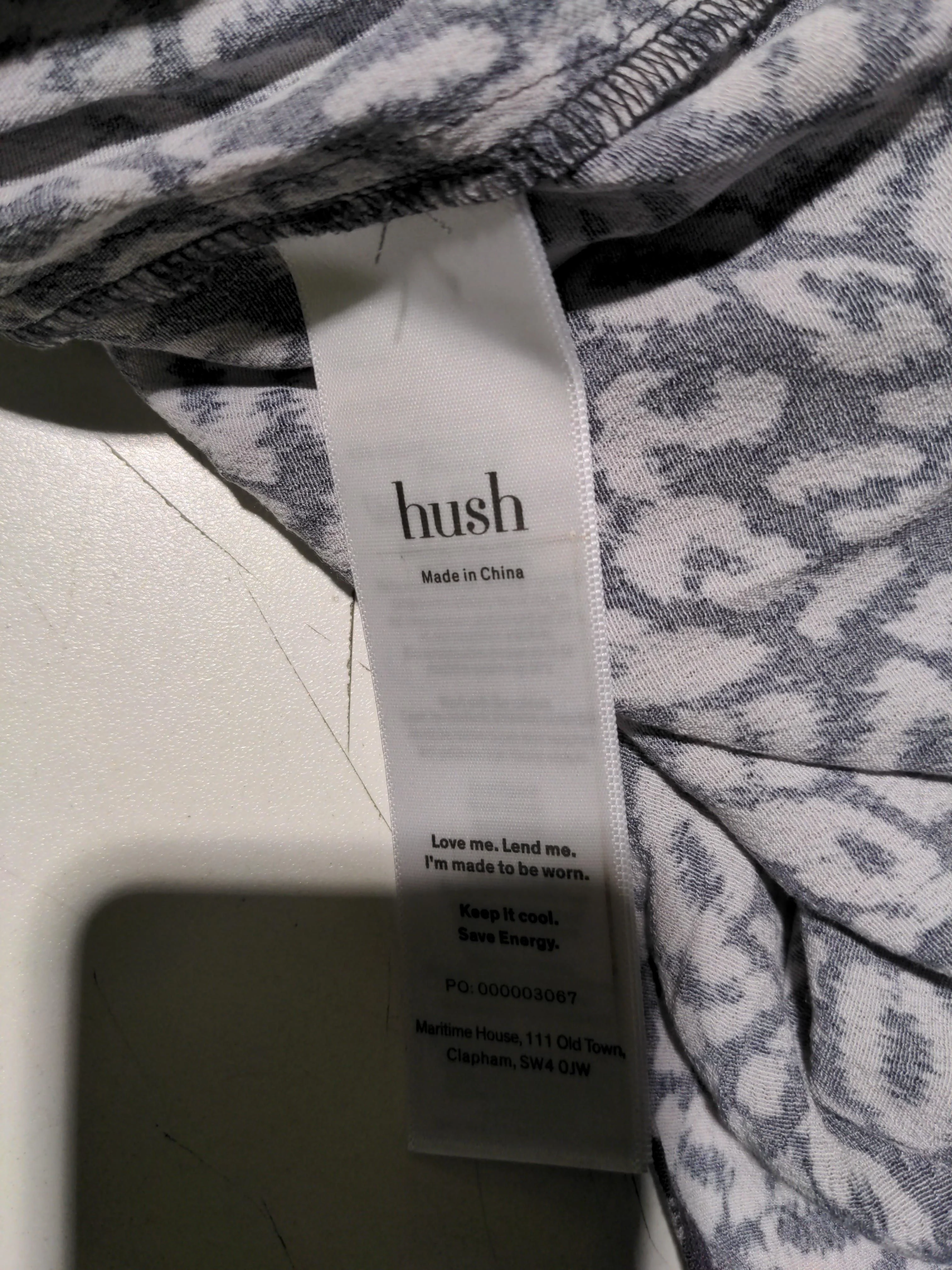 Hush Shirt Midi Dress UK18 in Grey - Image 6