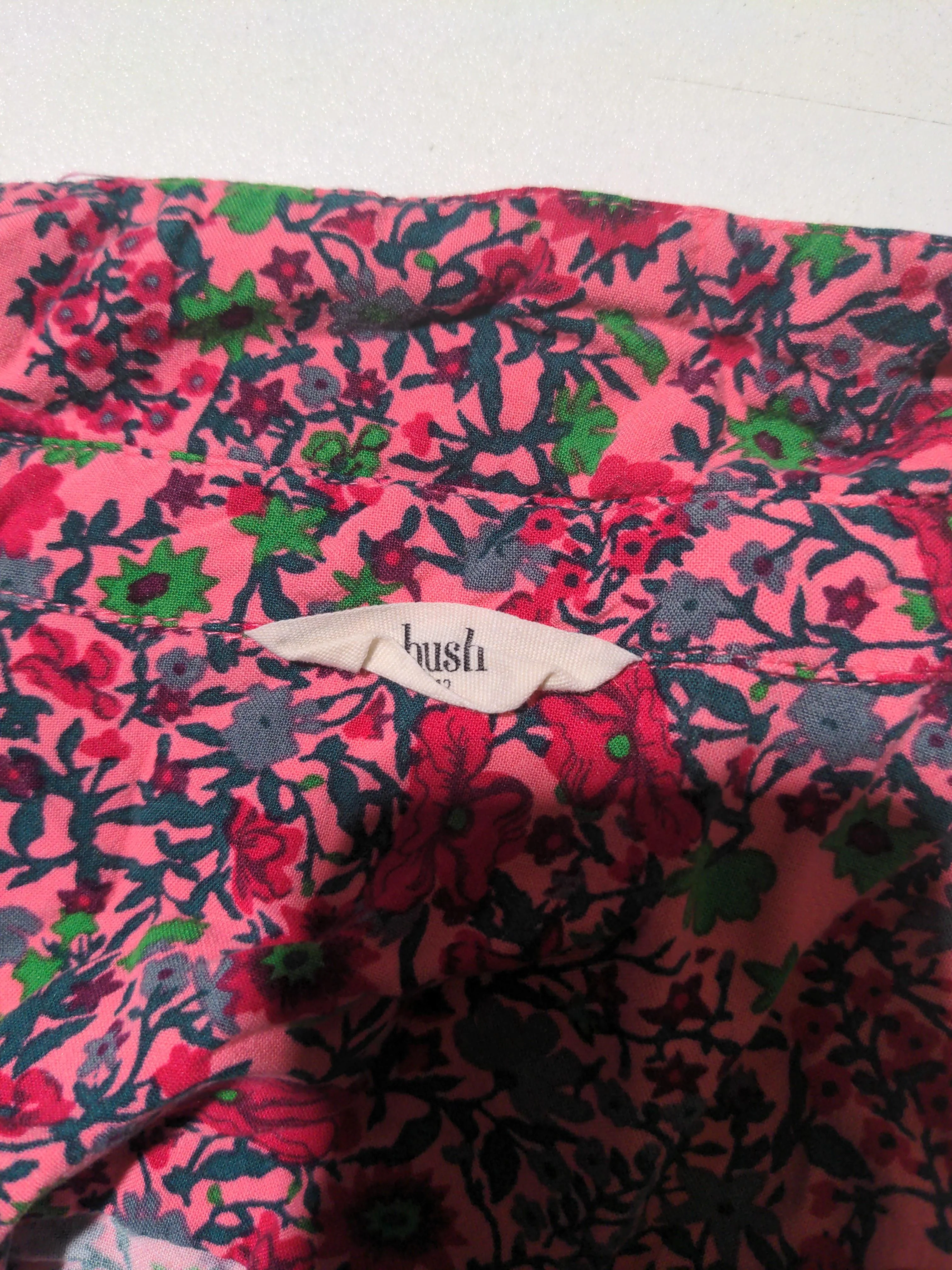 Hush Shirt Mini Dress M in Pink - Image 5