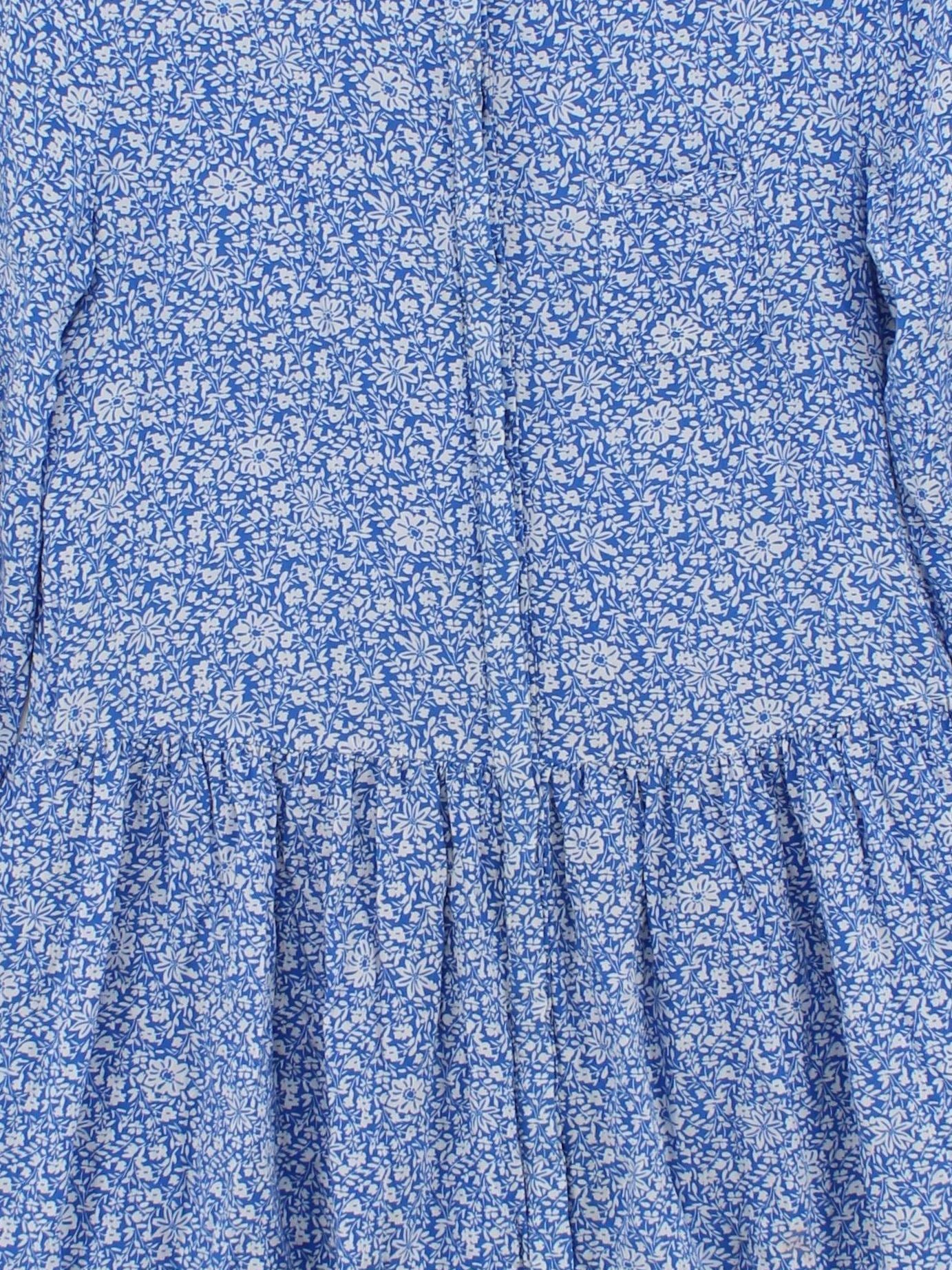 Hush Shirt Mini Dress UK10 in Blue - Image 3