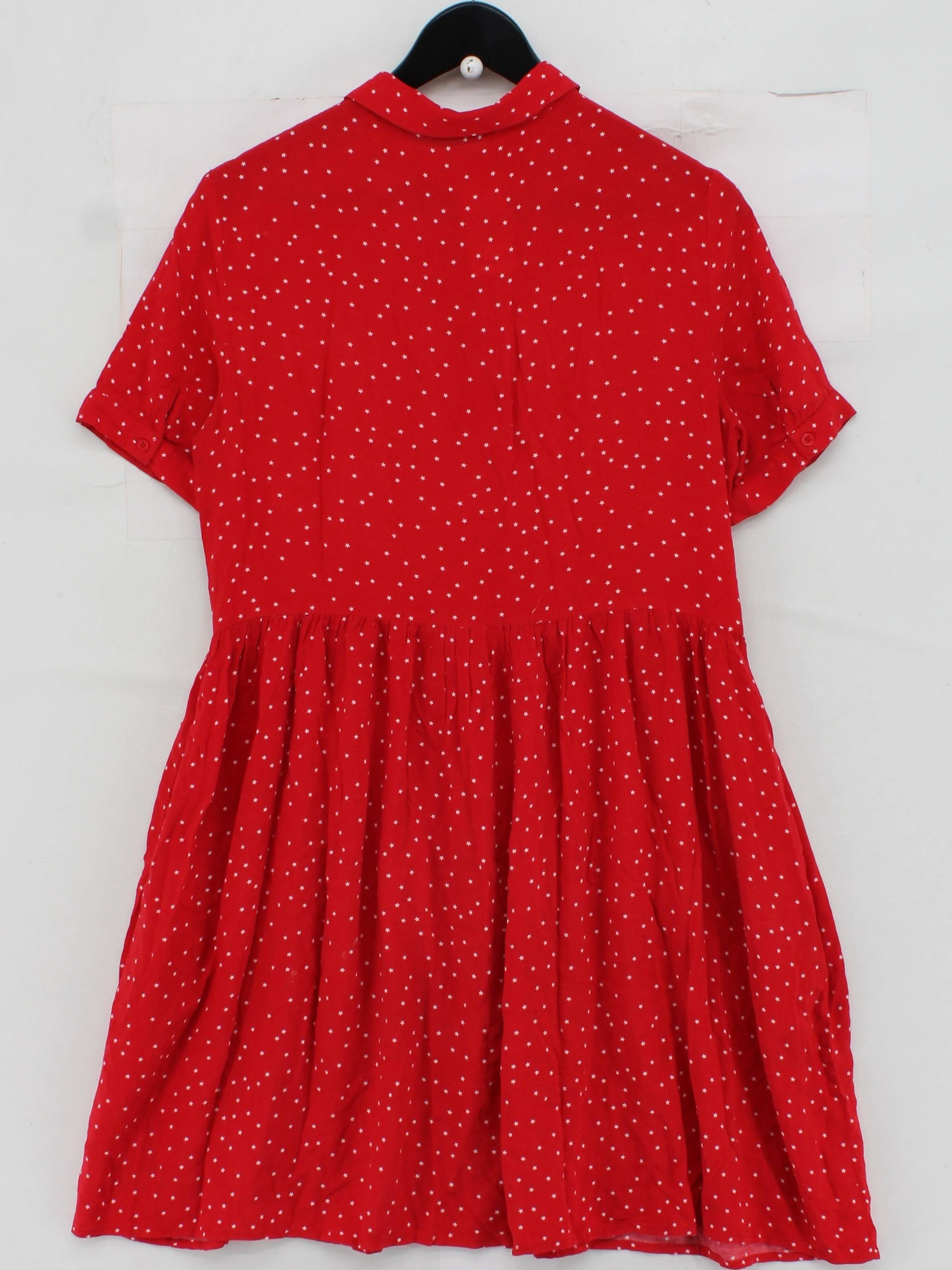 Hush Shirt Mini Dress UK10 in Red - Image 2