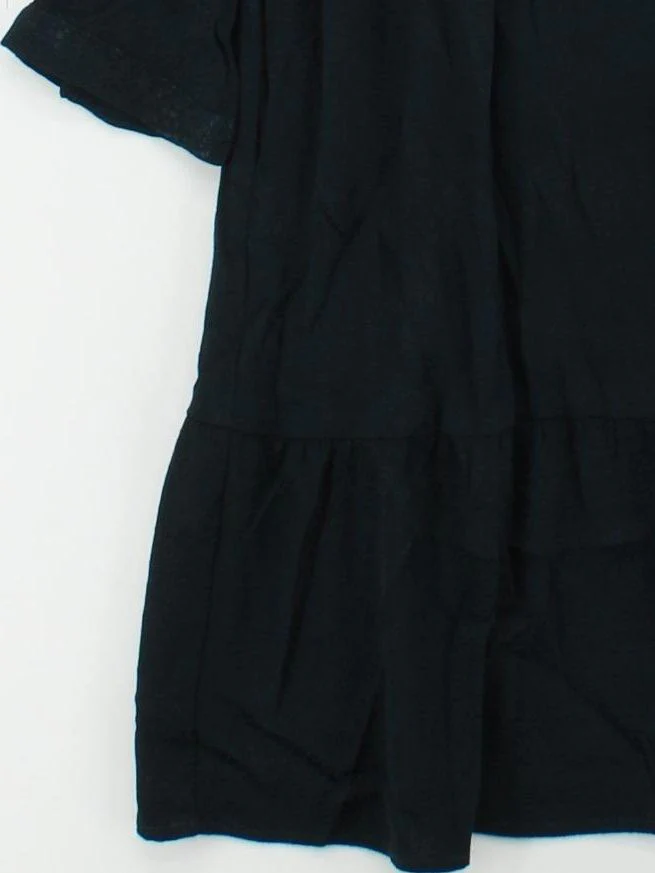 Hush Shirt Mini Dress UK14 in Black - Image 4