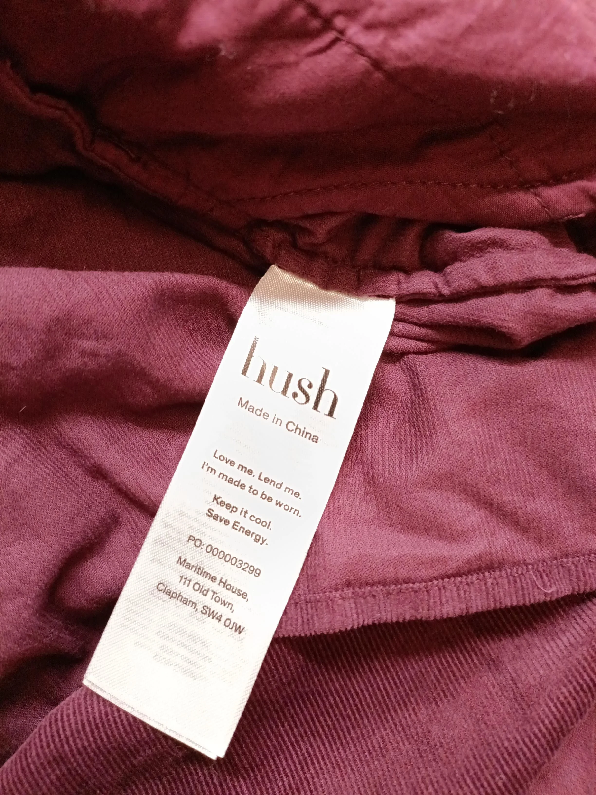 Hush Shirt Mini Dress UK18 in Red - Image 5