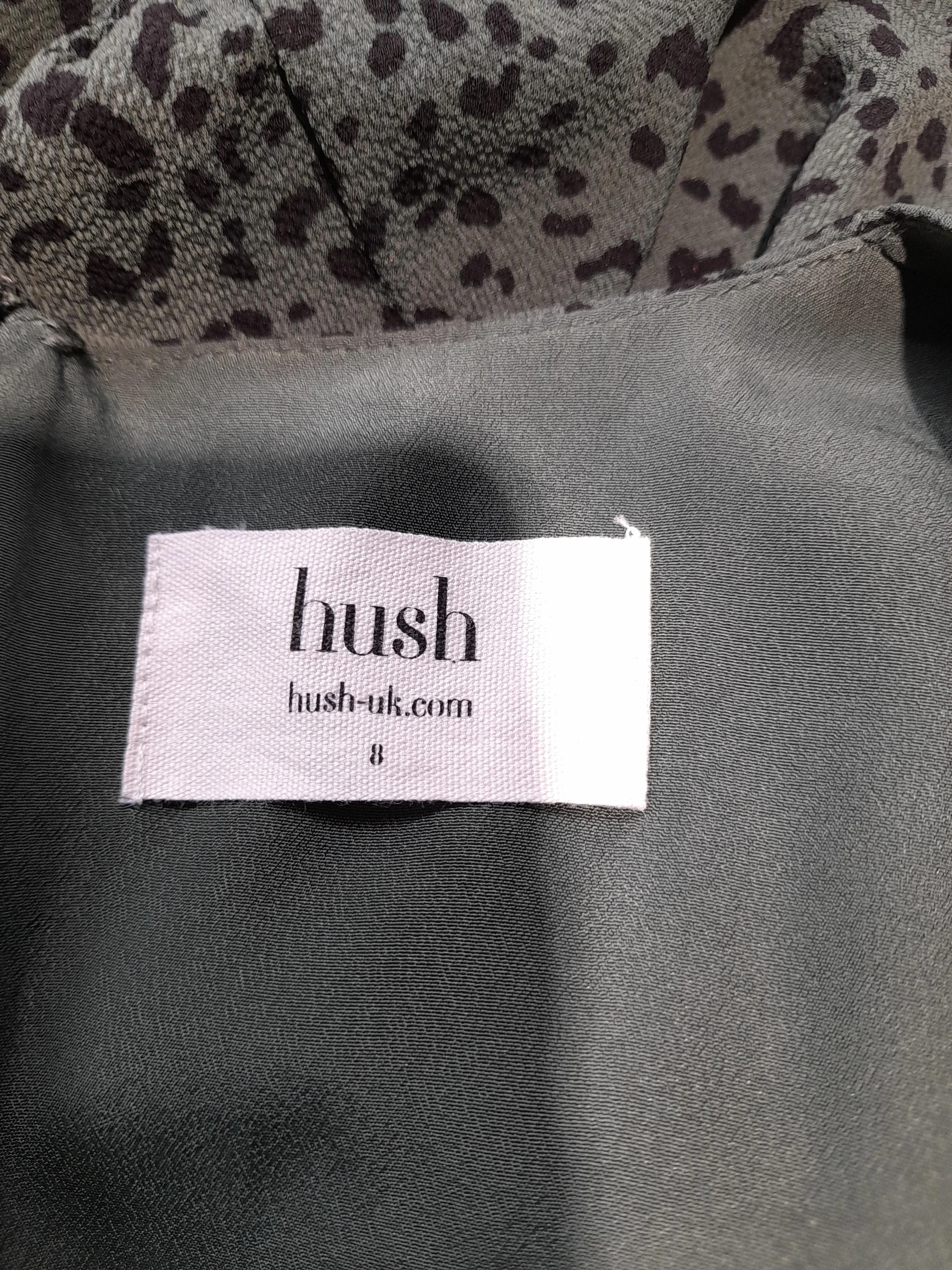 Hush Skater Midi Dress UK8 in Green - Image 5